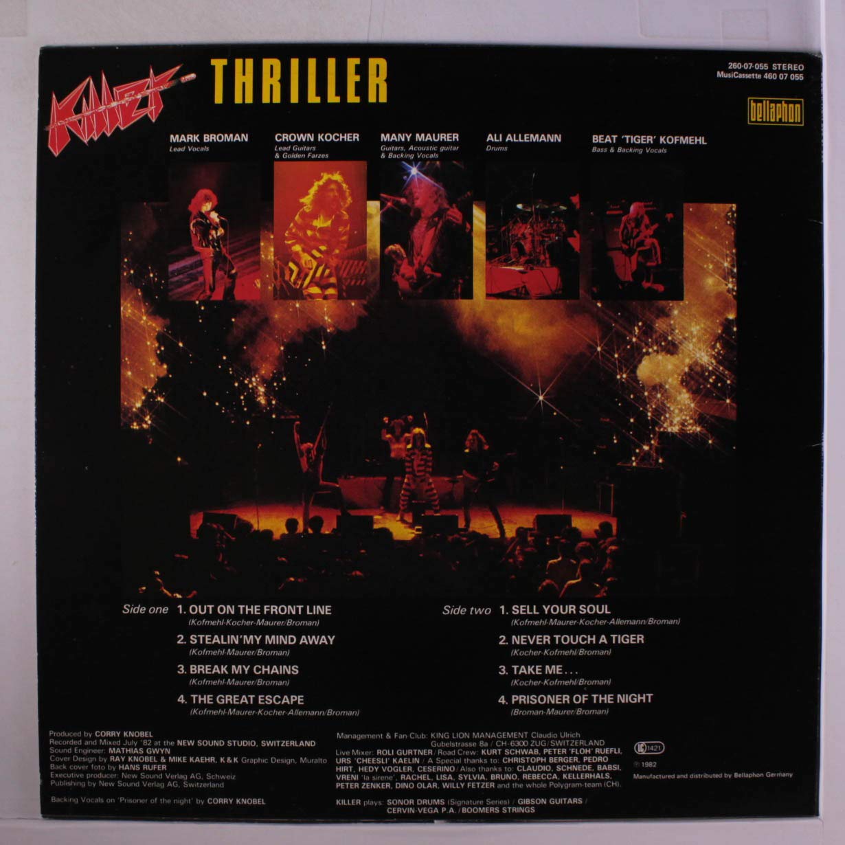 Thriller LP Vinyl Record - Classic Music for Home & Party