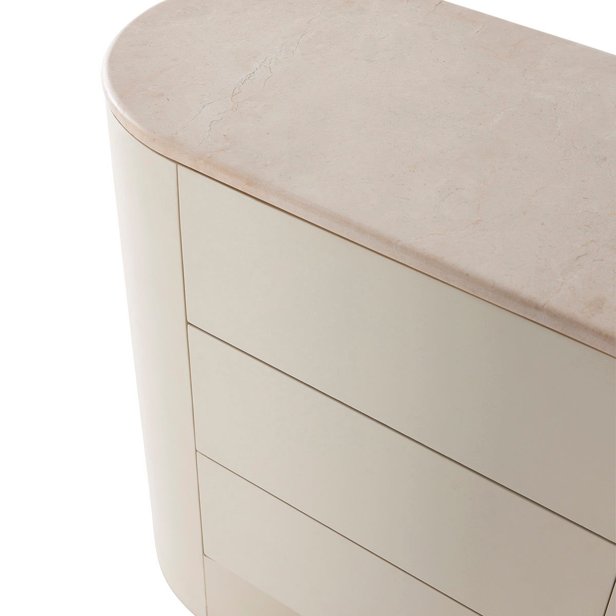 Modern 6-Drawer Dresser with Lacquered Finish - Sturdy Wooden Chest of Drawers for Bedroom, Living Room & Office Organization
