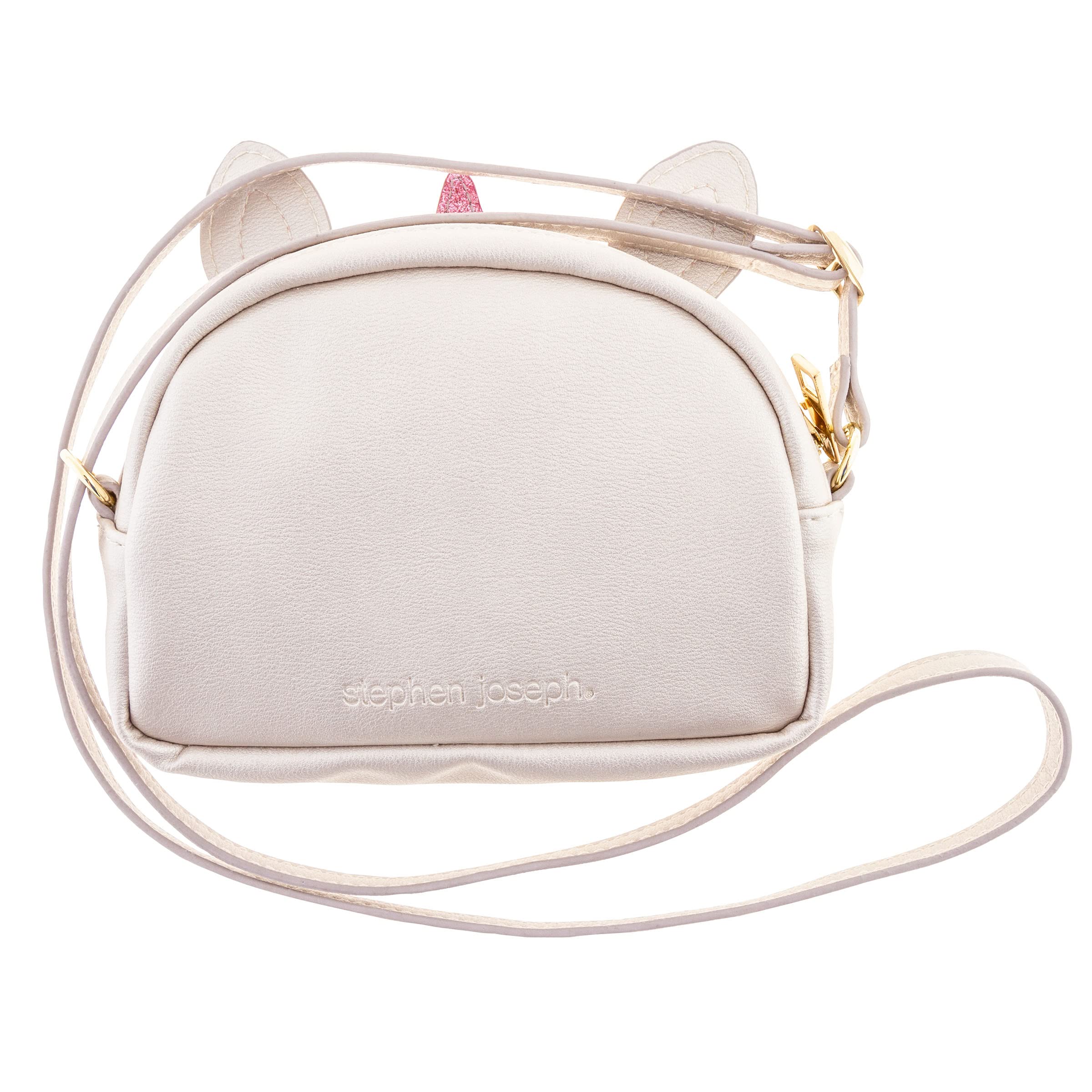 Stephen Joseph Girls Crossbody Purse - Fashionable Toddler Handbag for Little Girls | Perfect for School, Travel & Birthday Gifts
