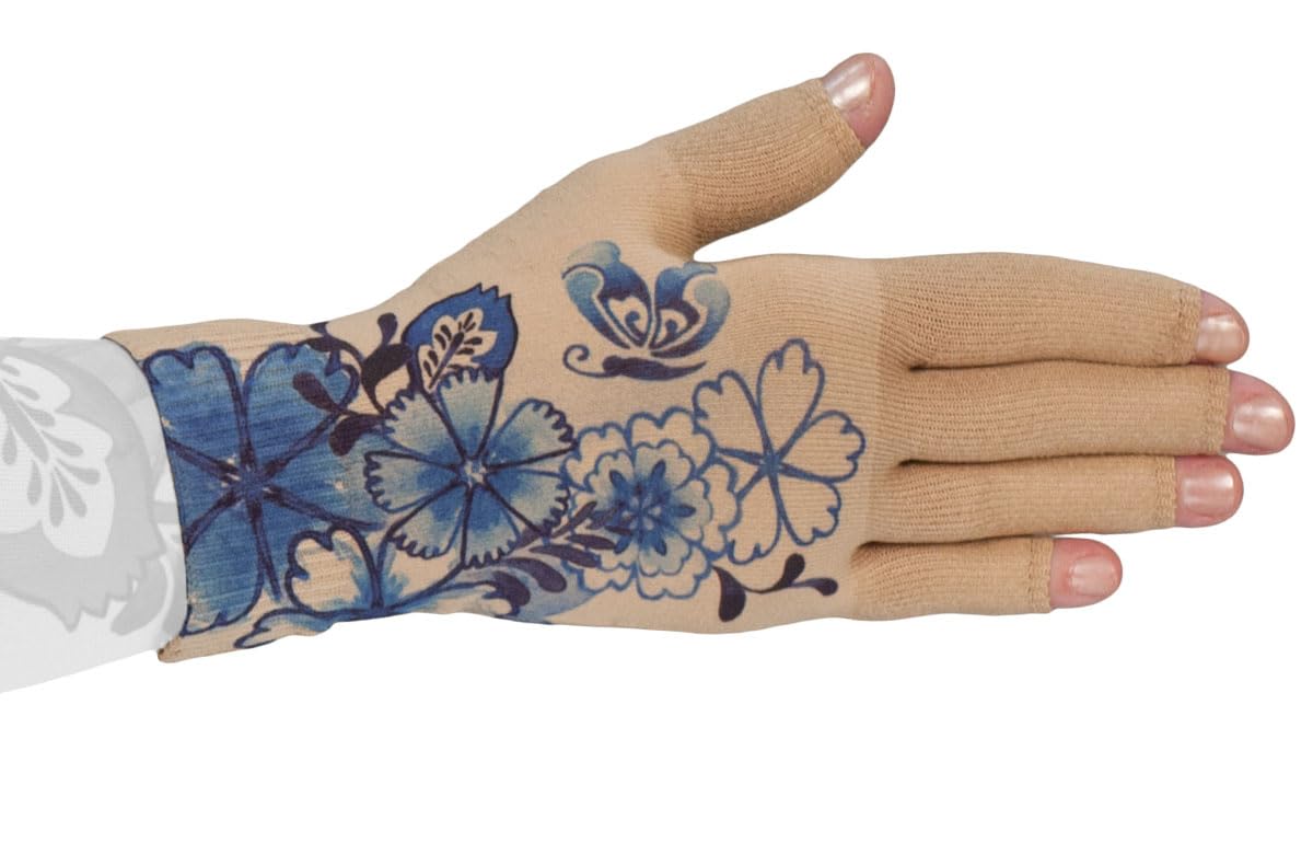 Serenity Medical Graduated Compression Gloves for Lymphedema & Swelling Relief - Arthritis & Carpal Tunnel Support - Perfect for Typing, Knitting & Daily Activities