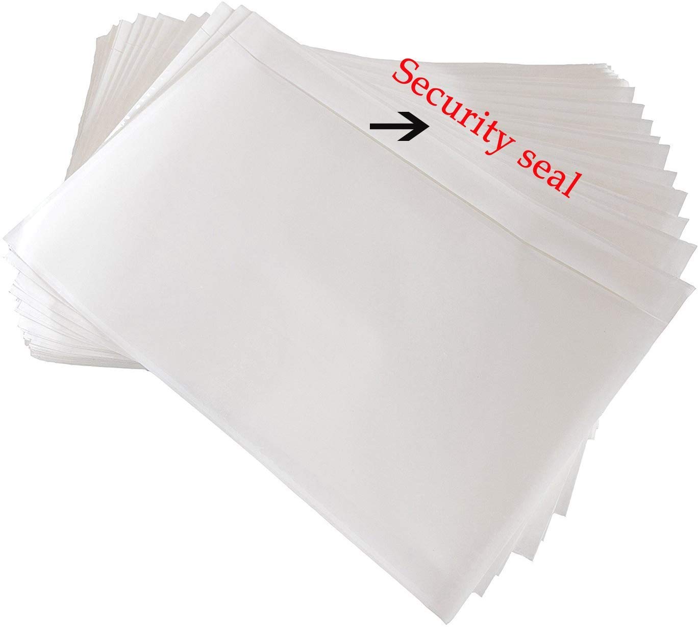 2000 Clear Adhesive Top Loading Packing List Envelopes 7.5
