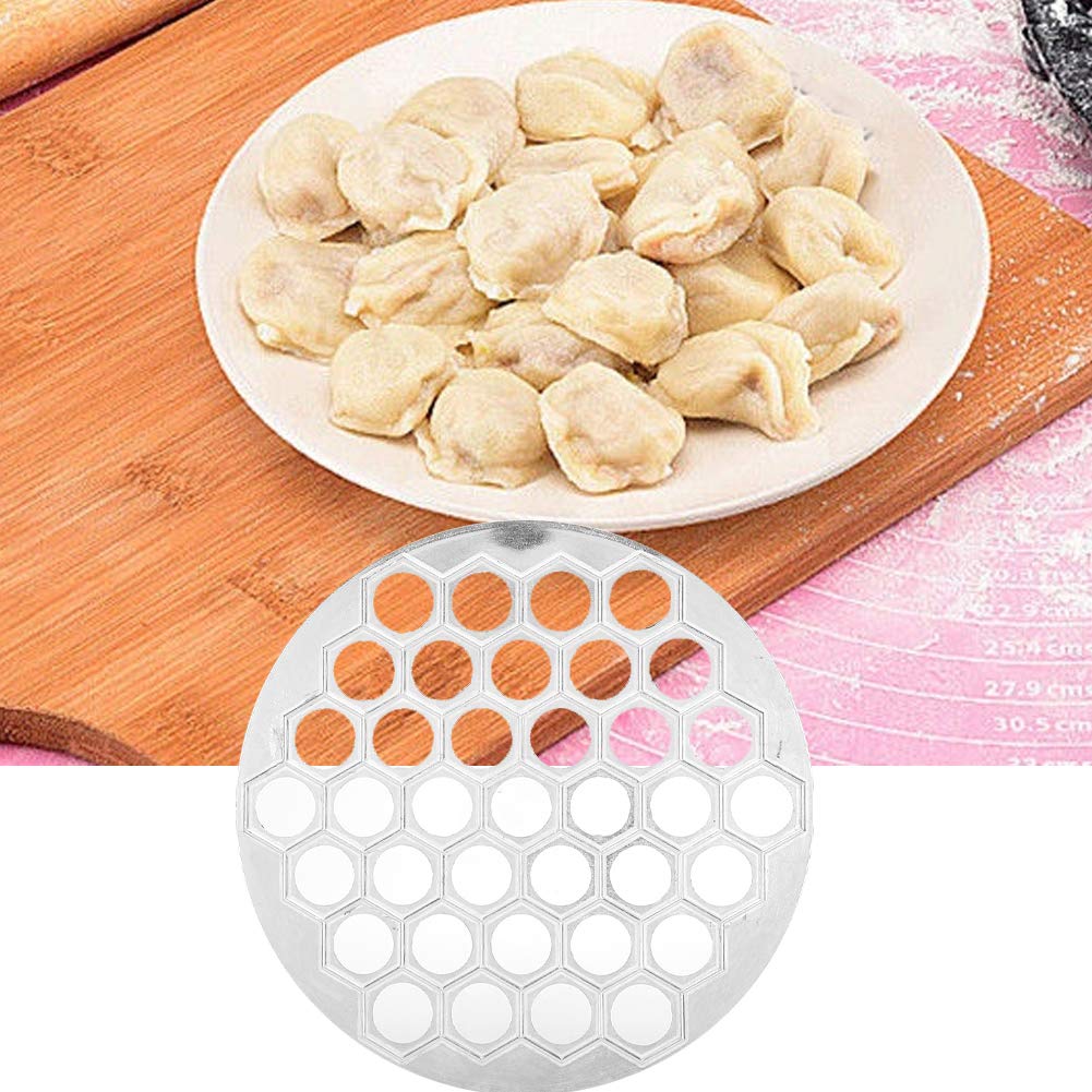 Stainless Steel Russian Pelmeni Maker - Metal Ravioli & Dumpling Mold Press for Homemade Meat Dumplings - Perfect for Kitchen, Party Cooking & Traditional Russian Cuisine