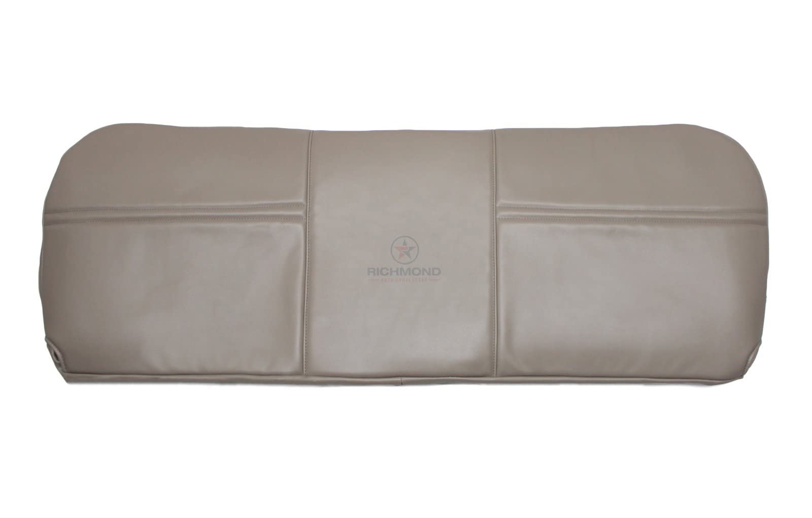 Replacement Bottom Bench Seat Vinyl Cover for 2005-2007 Ford F350 XL Work Truck - Tan Color | Durable Auto Upholstery by Richmond | Perfect for Truck Cab Interior Upgrade & Restoration Projects