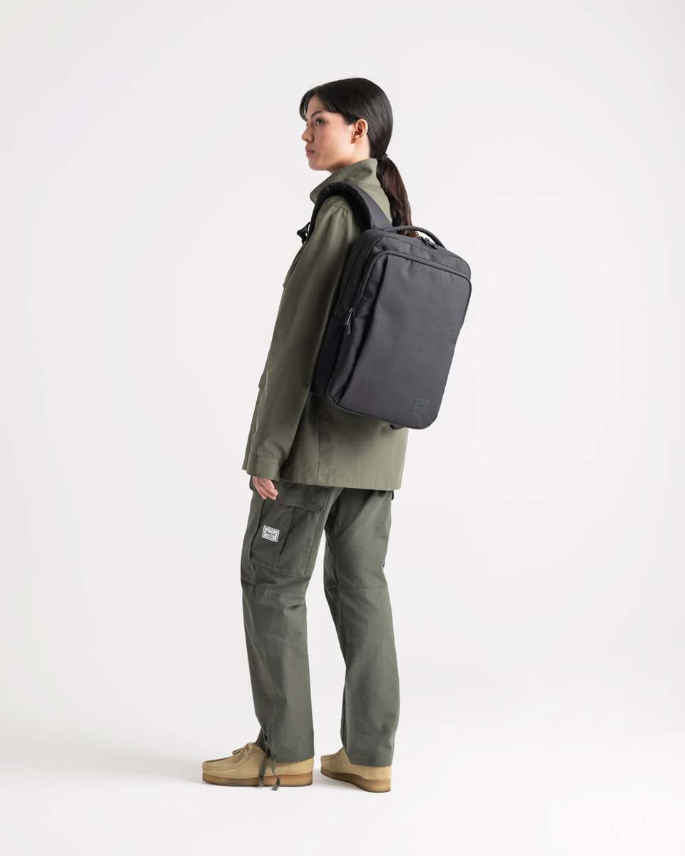 Herschel Kaslo Daypack Tech Backpack - Moonbeam Tonal | Lightweight Laptop Backpack for Work, School & Travel | Water-Resistant Daypack for Commuters & Students