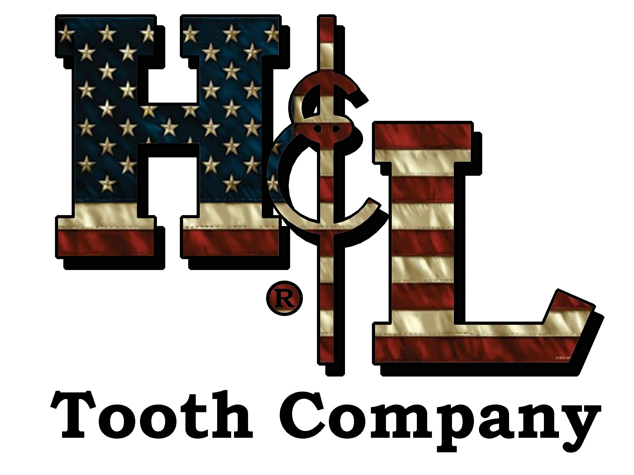 H&L Tooth Company 2AH 2A Series Crimp On Bucket Teeth - Made in USA | 5 Pack 2AH Teeth | Compatible with 2A, 2AP, T2A, 2AHX, 2AC Models | Heavy-Duty Excavator & Loader Replacement Parts for Construction & Mining