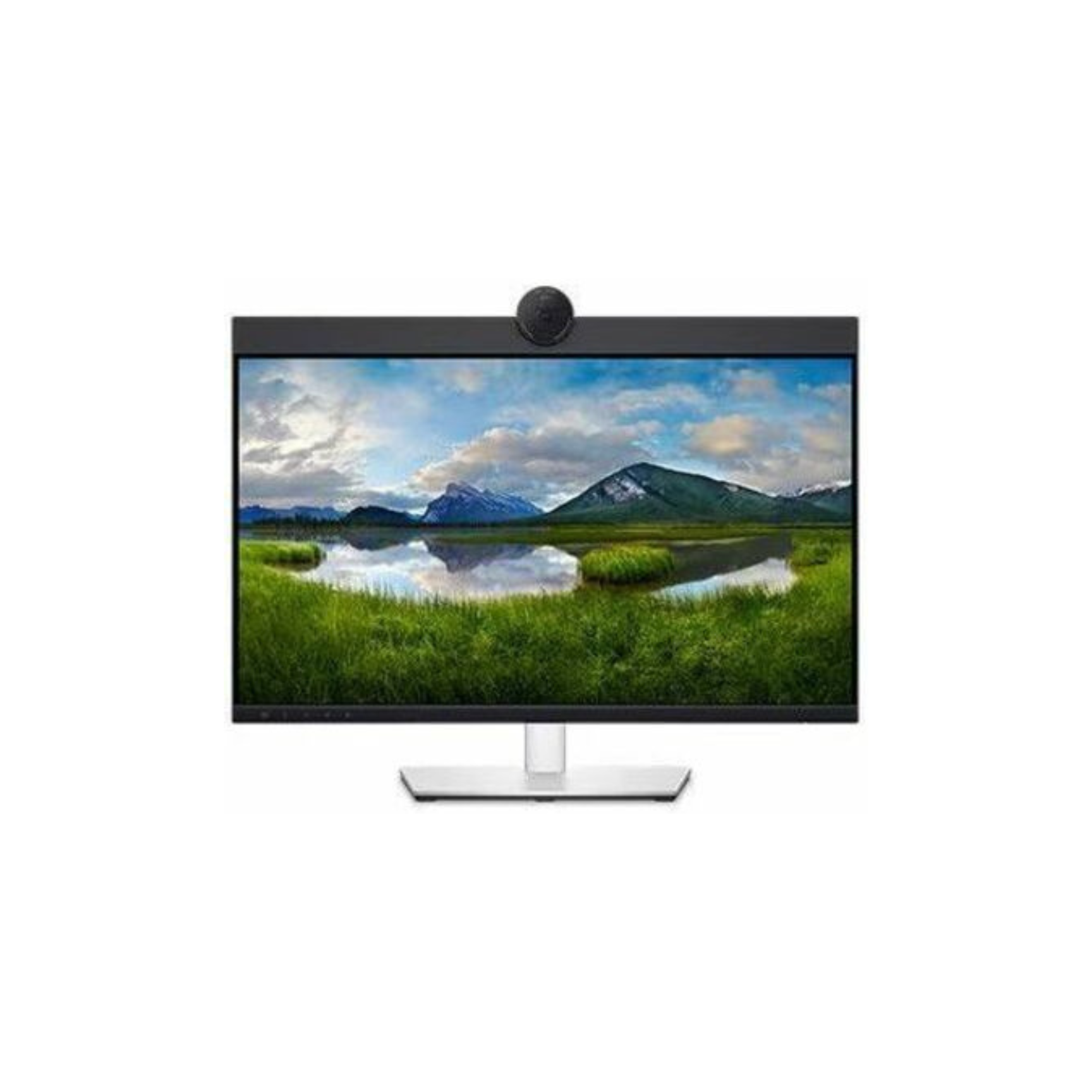 Dell P2424HEB 24-inch Full HD LED Monitor with Built-in Webcam - Perfect for Home Office, Video Conferencing, and Gaming
