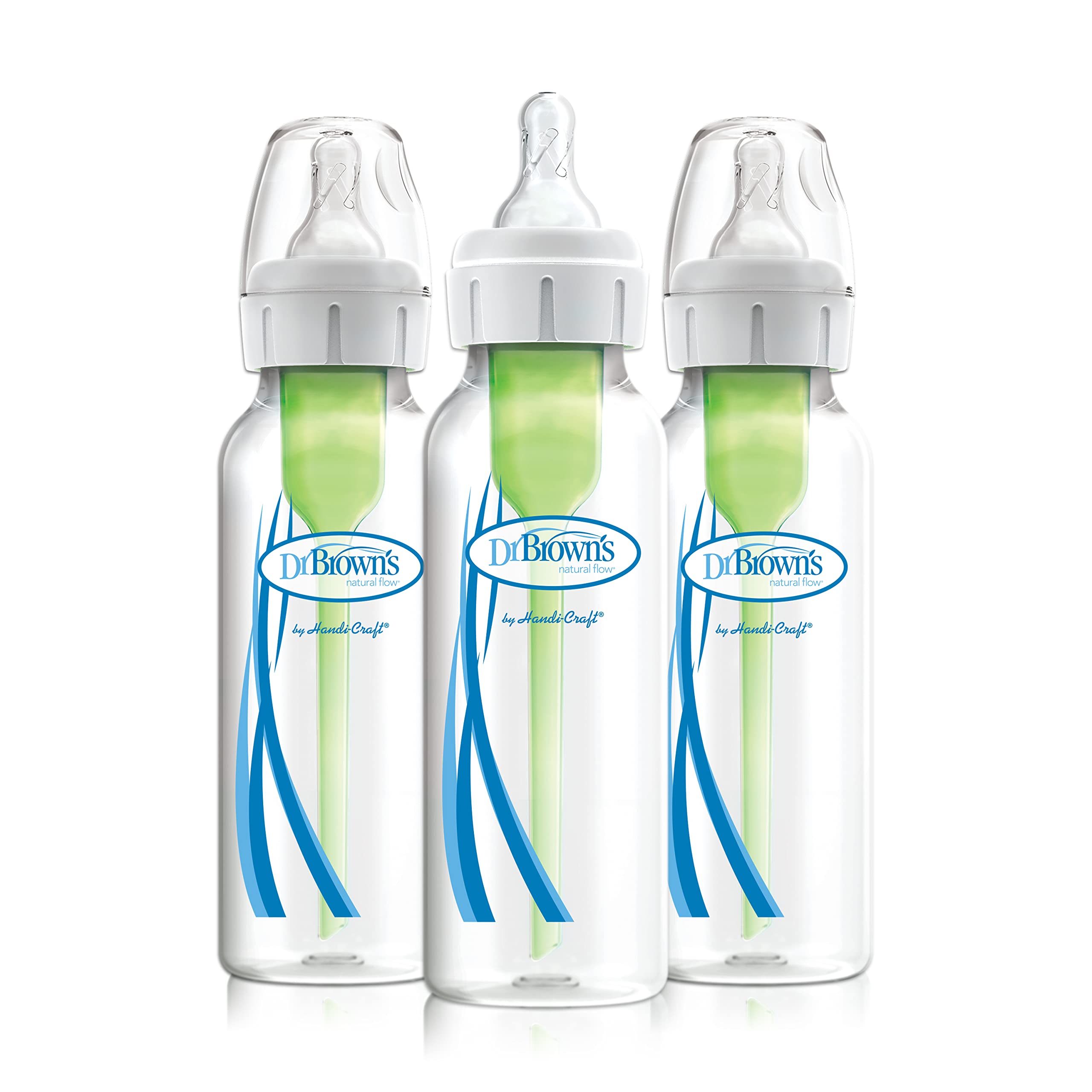 Dr. Brown's Original Baby Bottle Feeding Starter Kit with Deluxe Electric Bottle Warmer - Newborn Essentials for Breastmilk & Formula - Perfect for Home, Travel & Daycare Use