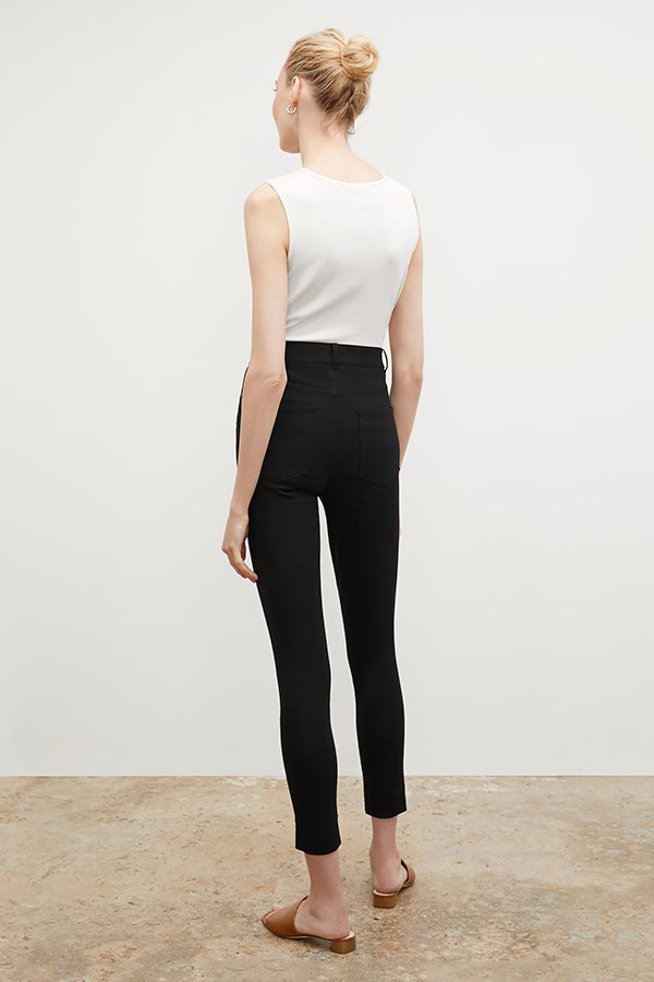 Eco-Friendly Better Than Denim Jeans for Women - Sammataro Black Stretch Pants | Perfect for Casual Wear, Work & Everyday Outfits