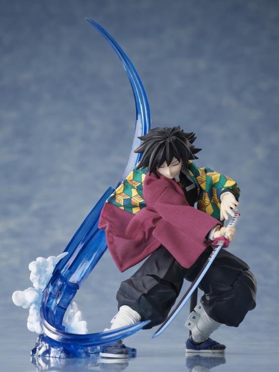 Aniplex BUZZmod 1/12 Demon Slayer: Kimetsu no Yaiba Giyu Tomioka Action Figure - Collectible Anime Model for Display & Cosplay | Perfect for Fans, Gift Giving & Home Decor