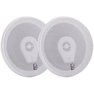 MA-8506 6-Inch 3-Way Car Audio Speakers - High Power Bass Midrange Tweeter for Clear Sound in Vehicles, Home Theater, and Outdoor Parties