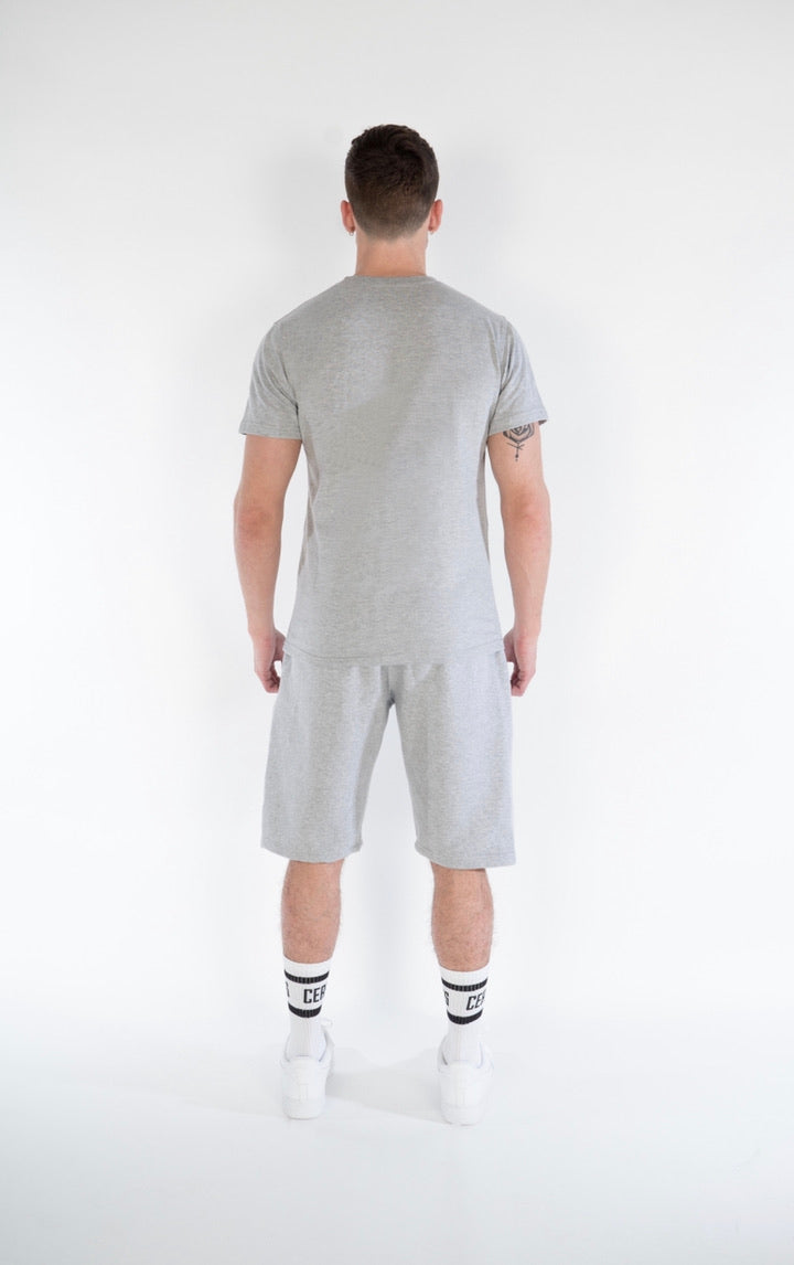 Cerus Grey Legacy Men's Shorts - Comfortable & Stylish Casual Shorts for Men | Perfect for Summer, Gym, and Outdoor Activities