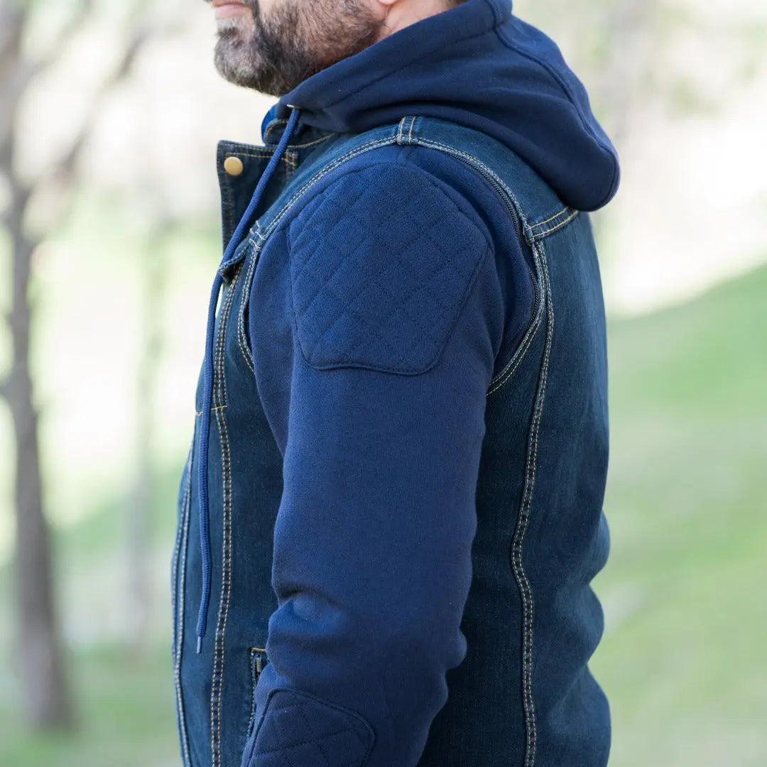 Stylish Denim Hooded Vest for Women & Men - Trendy Layering Piece for Casual Outfits, Streetwear, and Outdoor Adventures