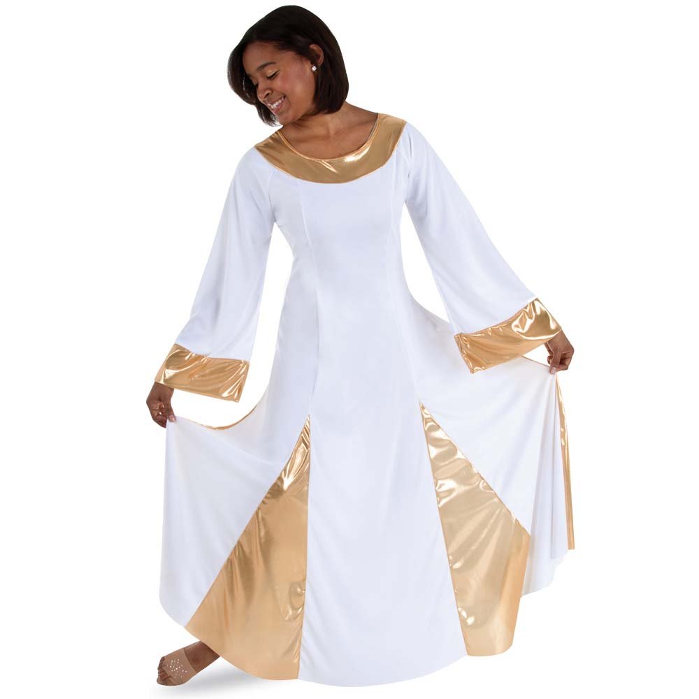 Body Wrappers Praise Robe (575XX) - Comfortable Dance & Worship Robe for Church, Choir & Performance - Perfect for Religious Ceremonies & Theatrical Events