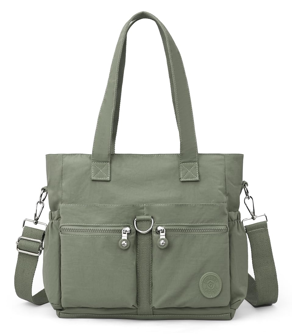 Stylish Nylon Tote Bag for Women - Crossbody Messenger Purse & Handbag | Perfect for Work, Travel & Everyday Use