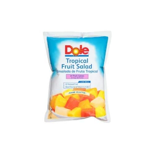Dole Tropical Fruit Salad in Juice - 81 Ounce (6-Pack) | Canned Mixed Fruits for Smoothies, Desserts & Healthy Snacks | Bulk Pantry Essentials for Families & Parties