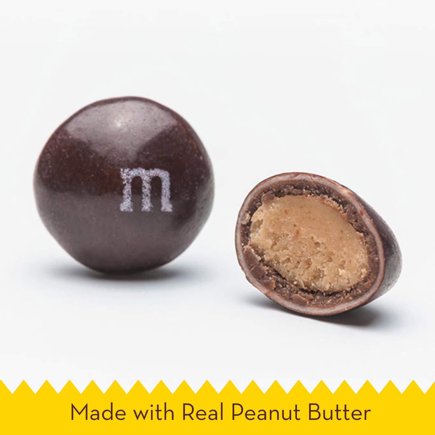 M&M'S Peanut Butter Chocolate Candy - 10 Pound Bulk Bag for Parties, Halloween, Christmas & Office Snacks | Wholesale Bulk Candy for Events & Gift Baskets