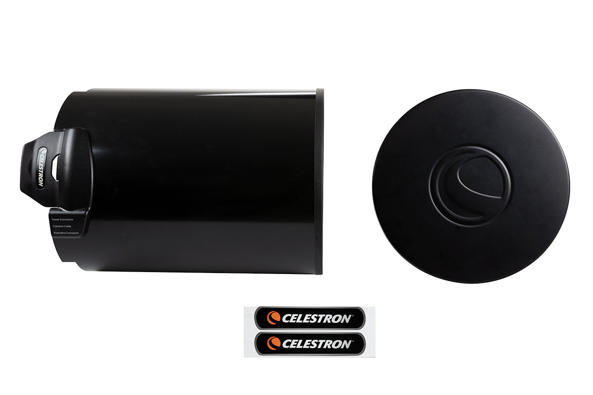 Premium Aluminum Dew Shield with Cover Cap - 8 Inch Telescope Accessory for Astronomy & Stargazing - Perfect for Night Sky Observation & Astrophotography