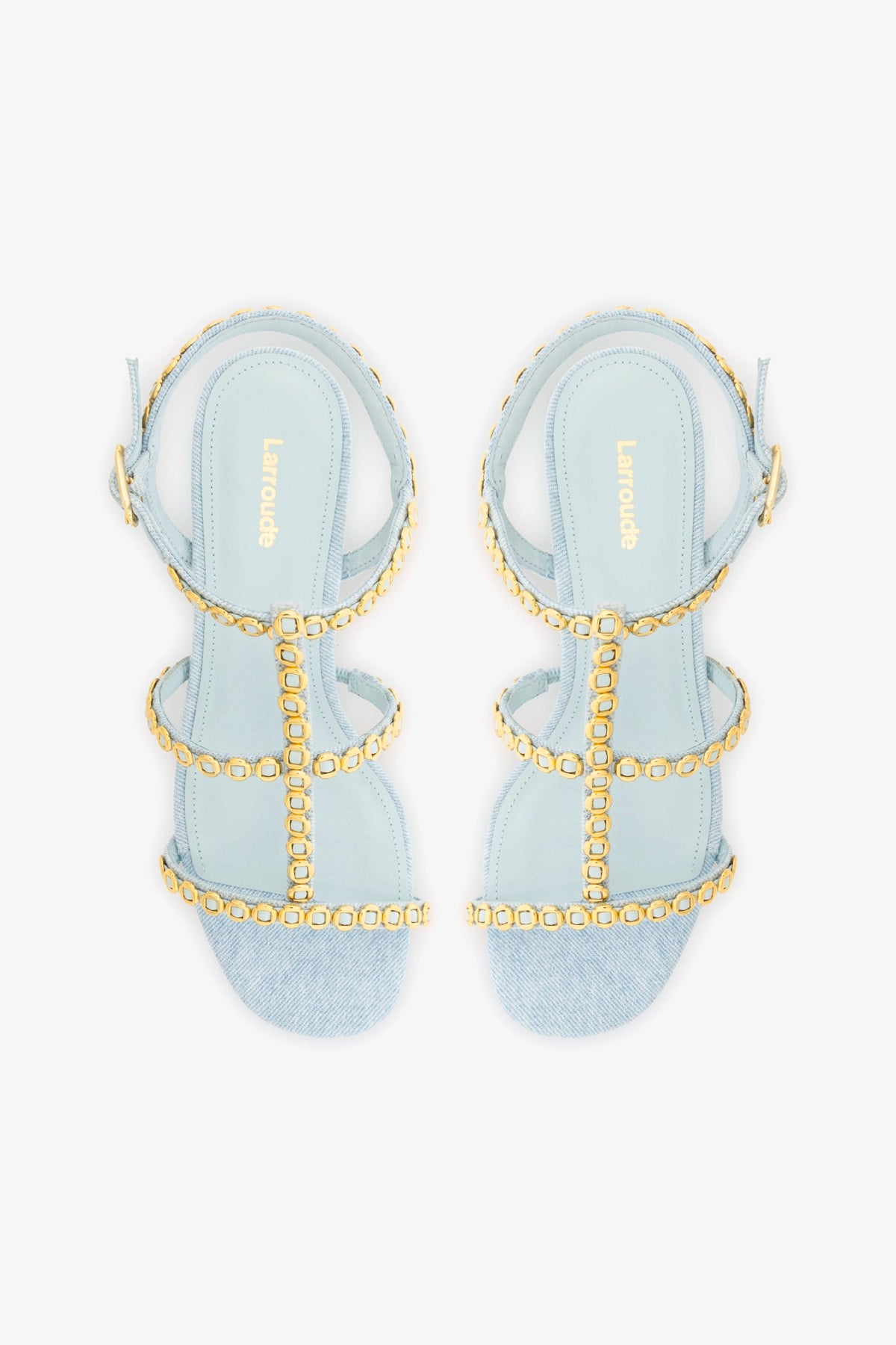 Milanina Block Sandal Women's Shoes - Comfortable Denim Platform Sandals for Summer | Casual Outfit, Beach Vacation & Everyday Wear