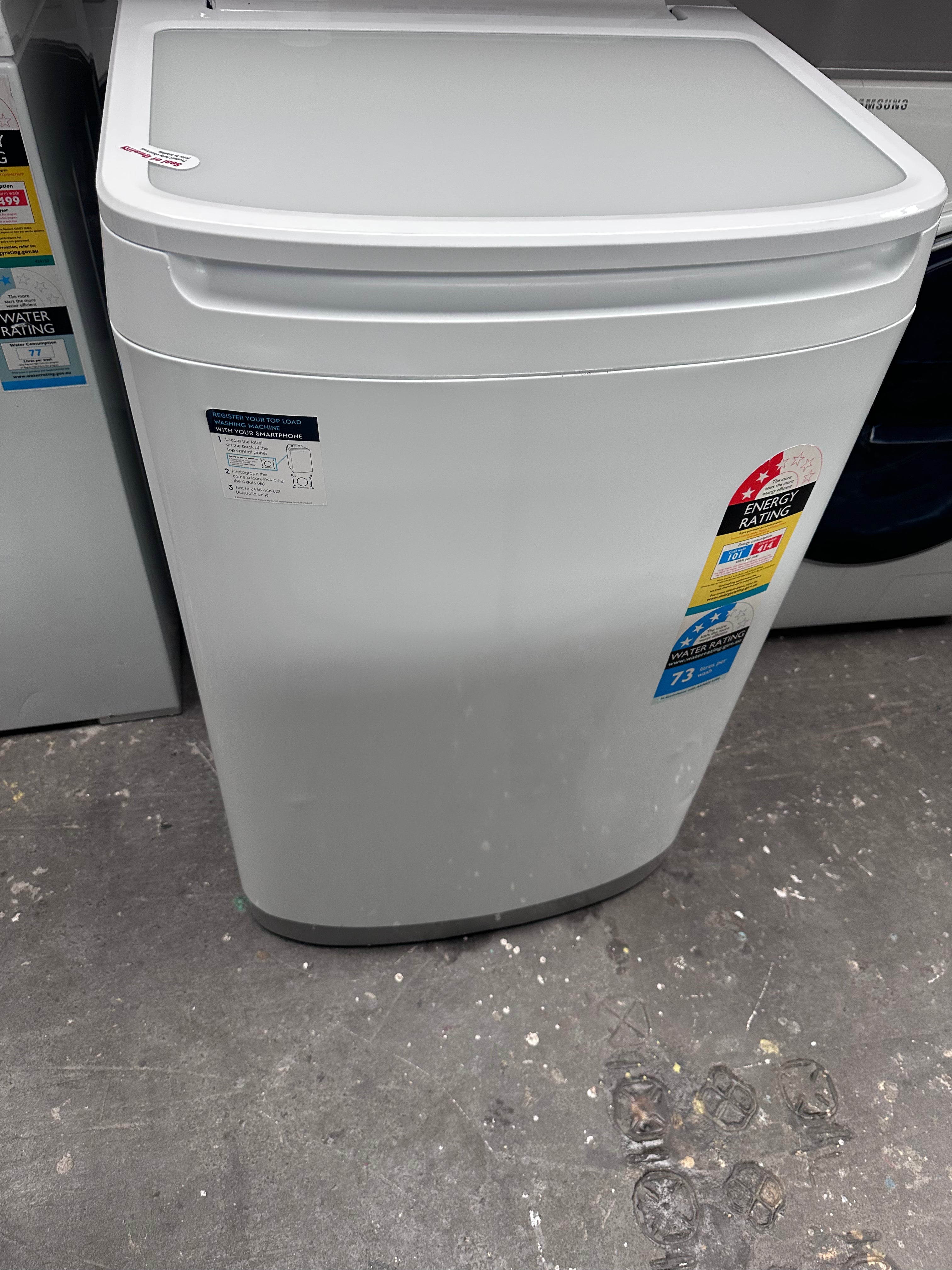 Refurbished Simpson 6kg Top Load Washing Machine - Energy Efficient Laundry Solution for Apartments & Small Homes
