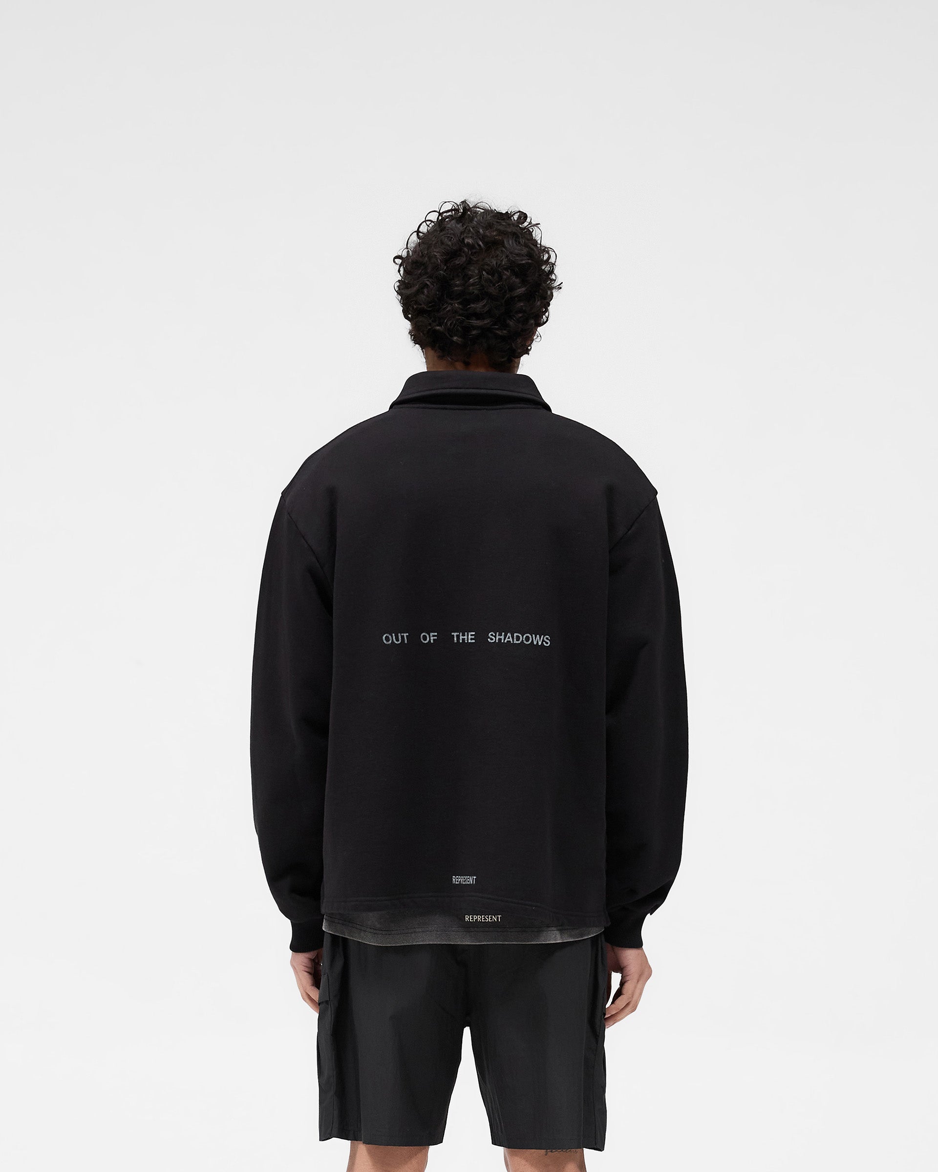 Team Rep Quarter Zip Pullover Fleece Jacket - Jet Black - Lightweight & Breathable for Outdoor Sports & Casual Wear