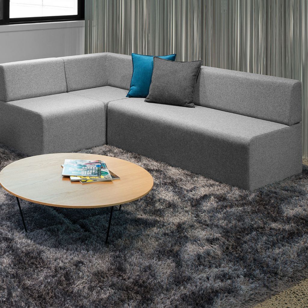 Modular Soft Seating Sofa Set - Modern Comfortable Sectional Couch for Living Room, Lounge & Office - Seattle Inspired Design