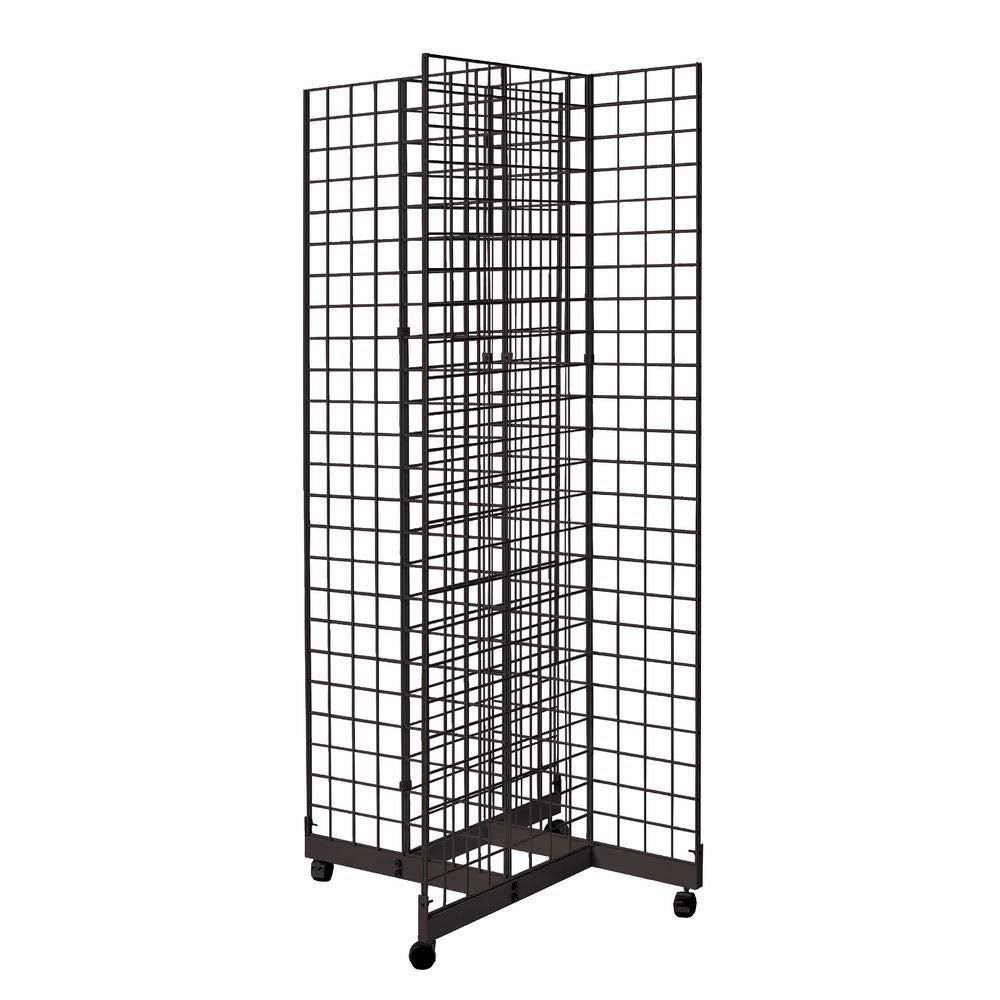 4-Way Gridwall Display Rack 36