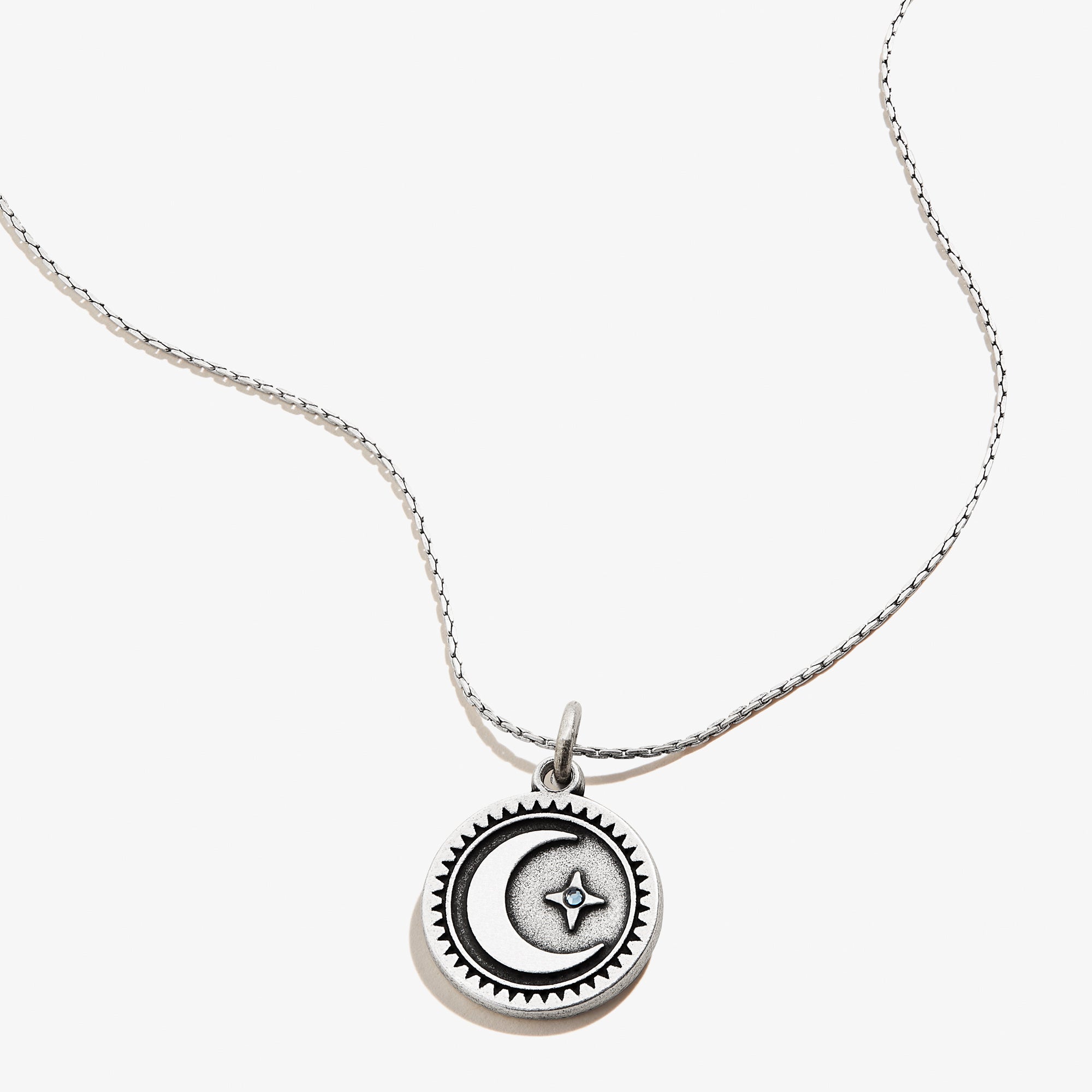Crescent Moon Necklace for Women - Sterling Silver Moon Pendant with Chain - Perfect for Everyday Wear, Gift Giving & Boho Style Jewelry