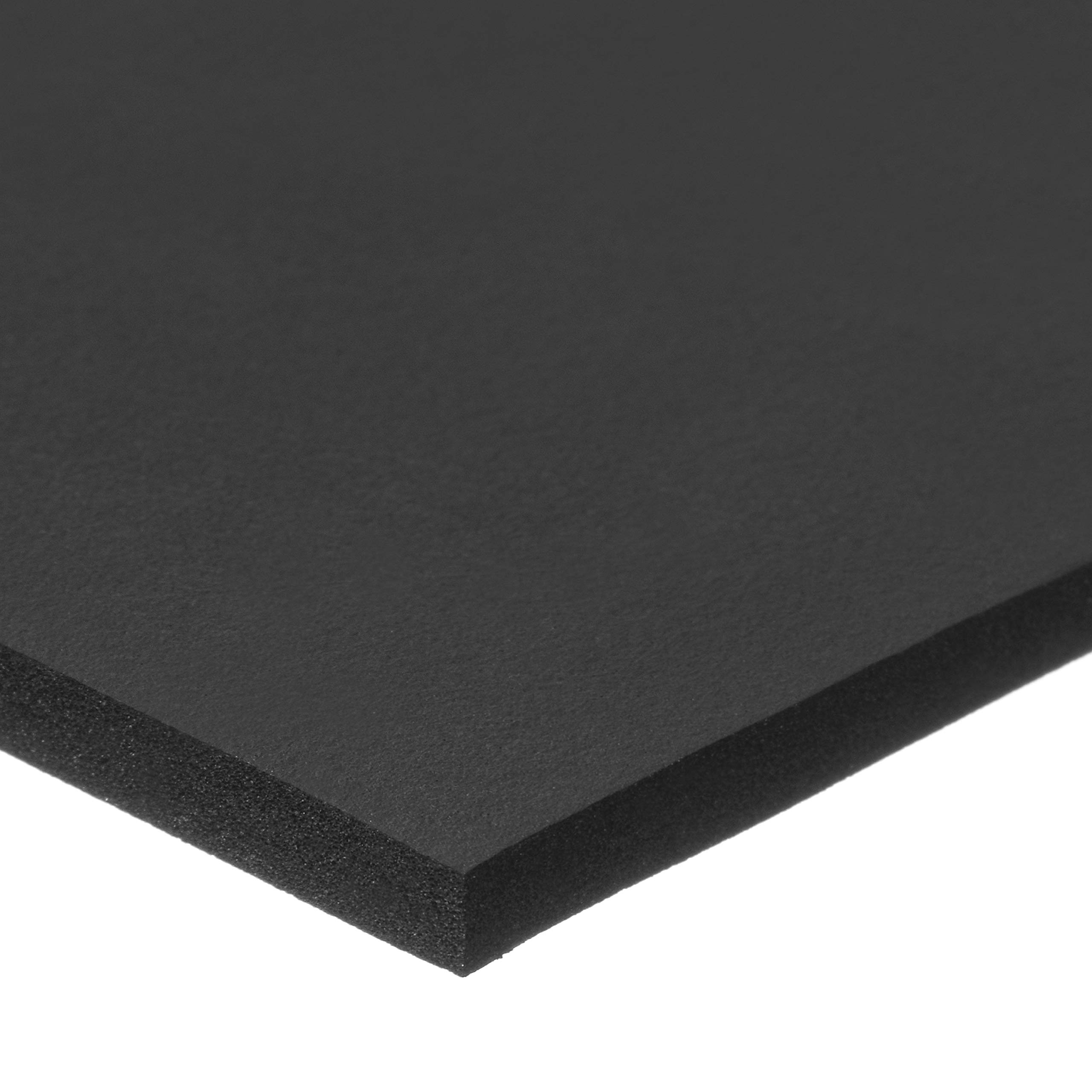 Fire Retardant Neoprene Foam Sheet with Acrylic Adhesive - 1/2