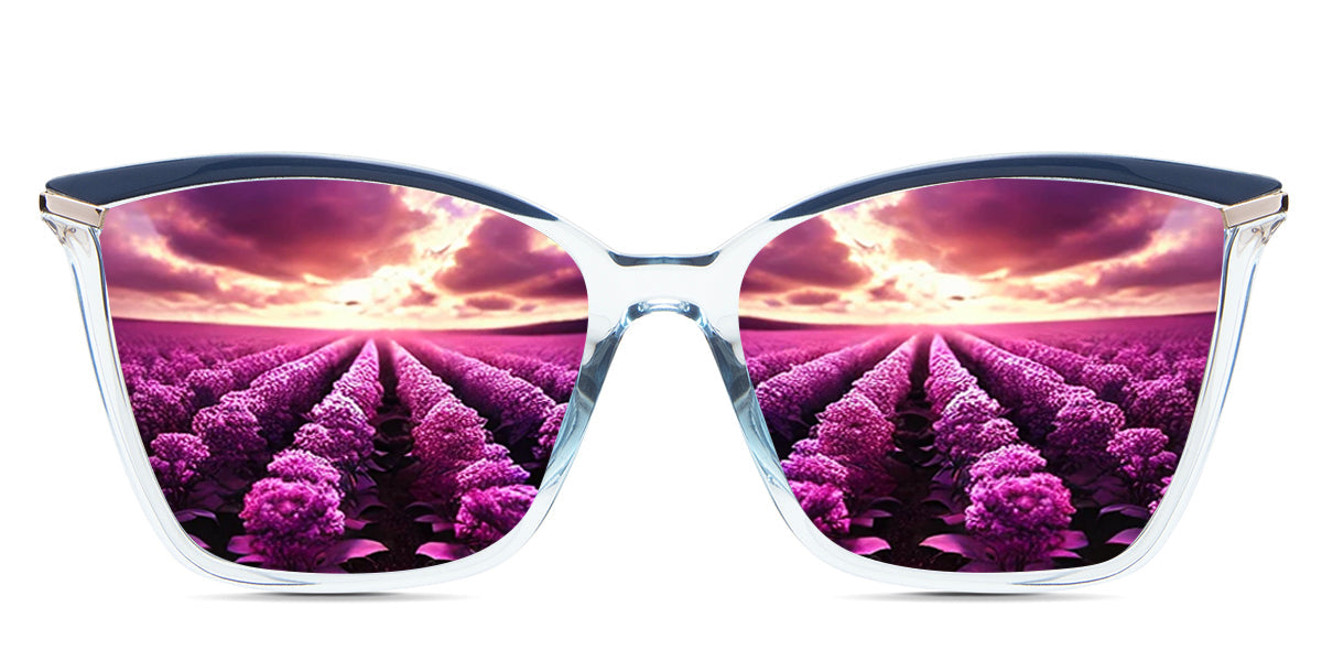 Khloe Women's Prescription Polarized Sunglasses - UV Protection, Fashionable & Comfortable for Driving, Outdoor Activities & Daily Wear