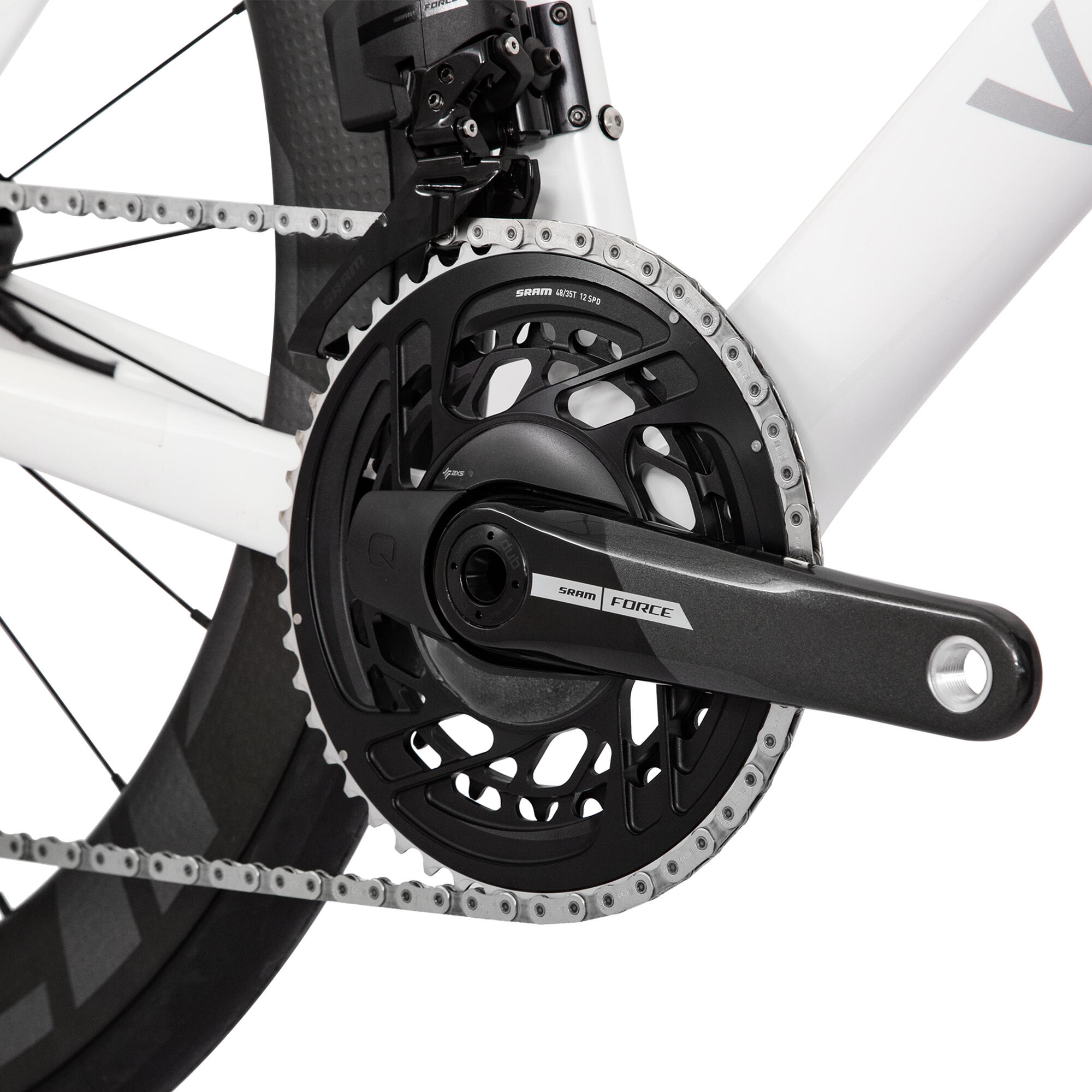Van Rysel RCR Force AXS Road Bike - Lightweight Carbon Frame, Wireless Shifting - Perfect for Racing & Endurance Cycling