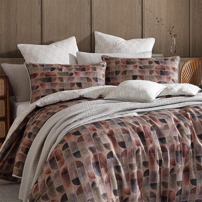 Logan & Mason Fletcher Quilt Cover Set - Premium Cotton Bedding for Cozy Comfort | Perfect for Master Bedrooms, Guest Rooms & Luxury Hotels