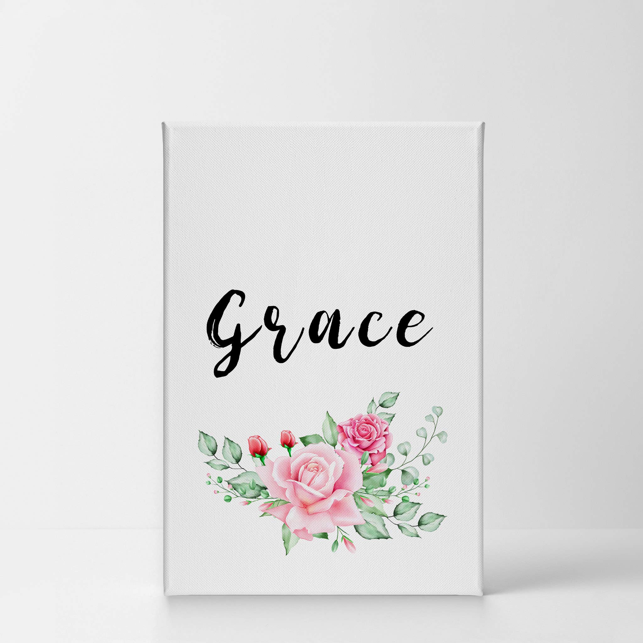 Bible Verse Wall Art - Christian Canvas Print 36x24 - Inspirational Gift for Home & Church