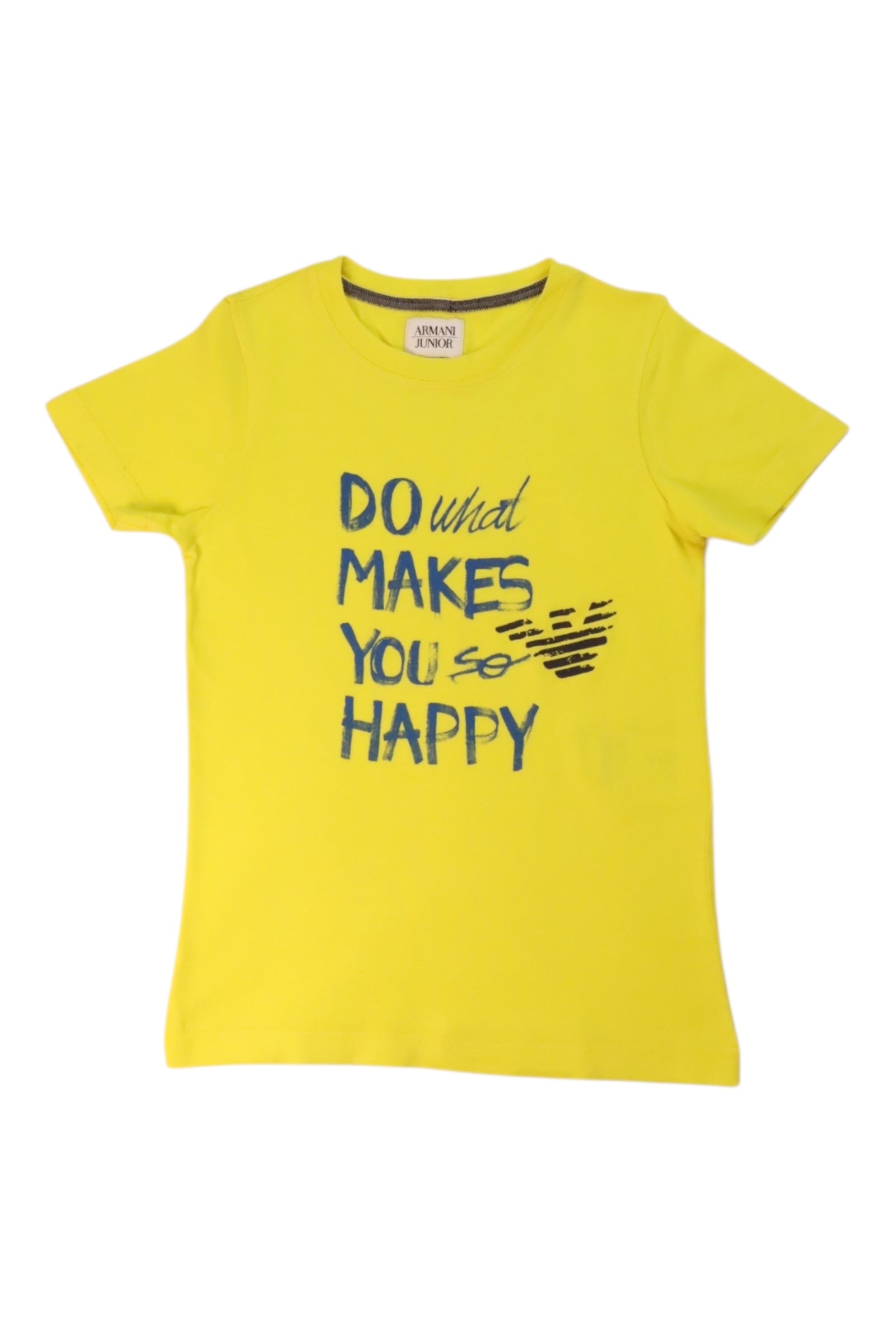 Armani Graphic T-Shirt for Boys Size 5T - Stylish Cotton Short Sleeve Tee for Kids, School, Playdates & Casual Outings