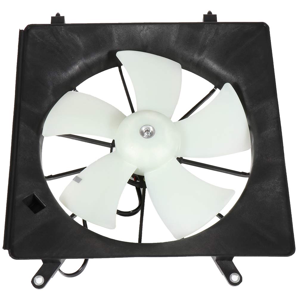 SCITOO Replacement Cooling Fan Assembly for 2002-2006 Honda CR-V & 2003-2011 Honda Element - High Performance Radiator Cooling Fan - Perfect for Engine Overheating Prevention & Summer Driving
