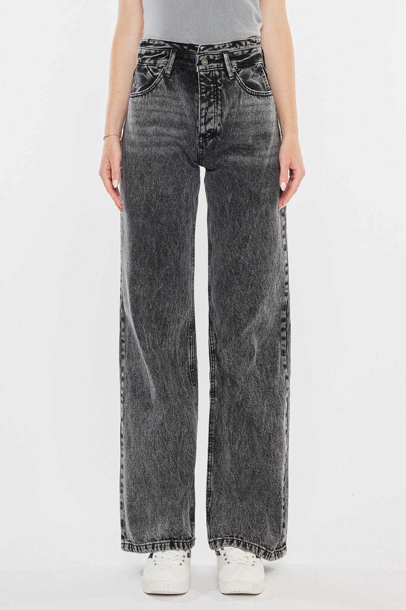 Raila Ultra High Rise 90's Flare Jeans for Women - Vintage Retro Denim Pants with Stretch - Perfect for Casual Outfits, Date Nights & 70s Style Looks