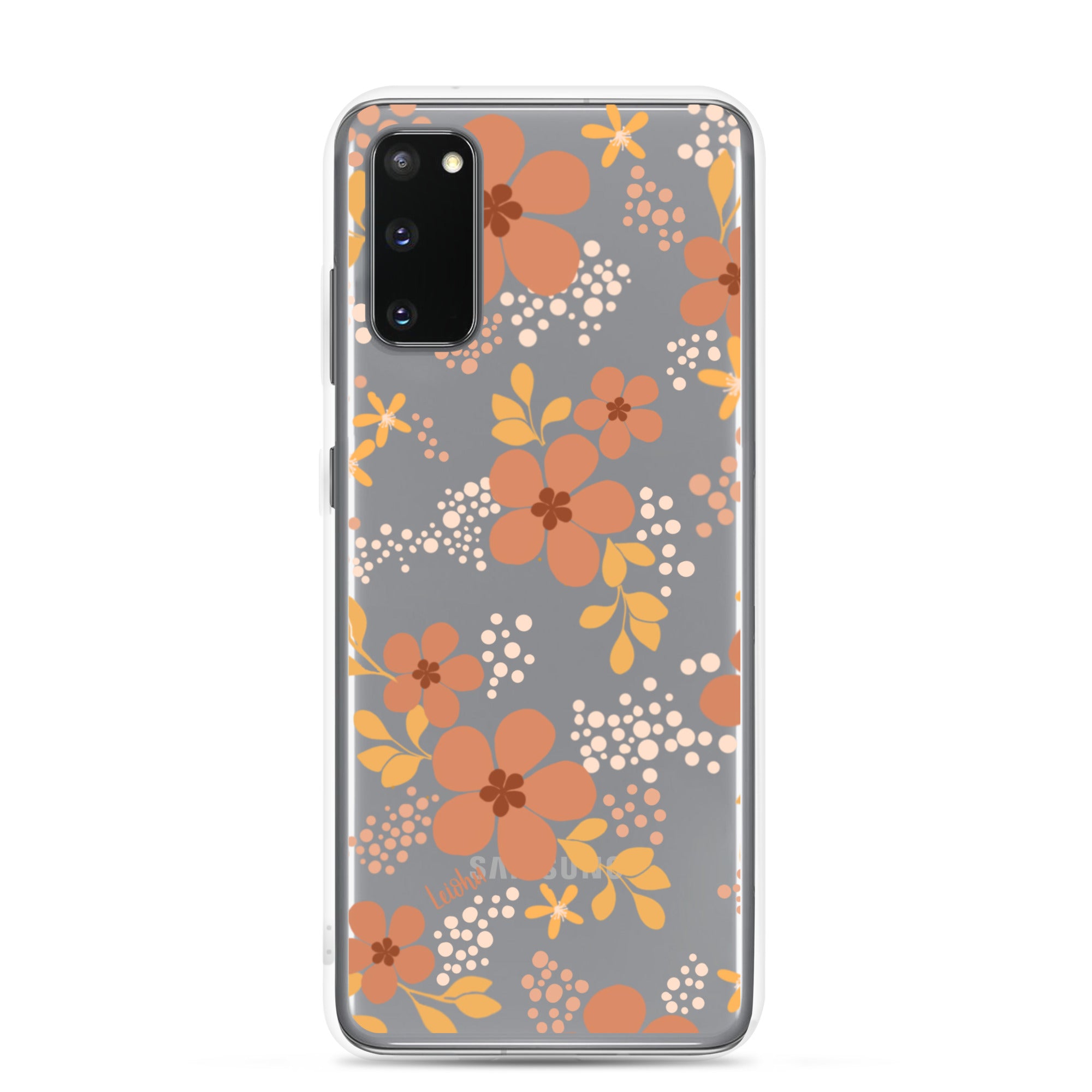 Groovy Pua Clear Protective Phone Case for Samsung Galaxy S21/S20/Note 20 - Slim & Scratch-Resistant Cover for Everyday Use, Work & Travel