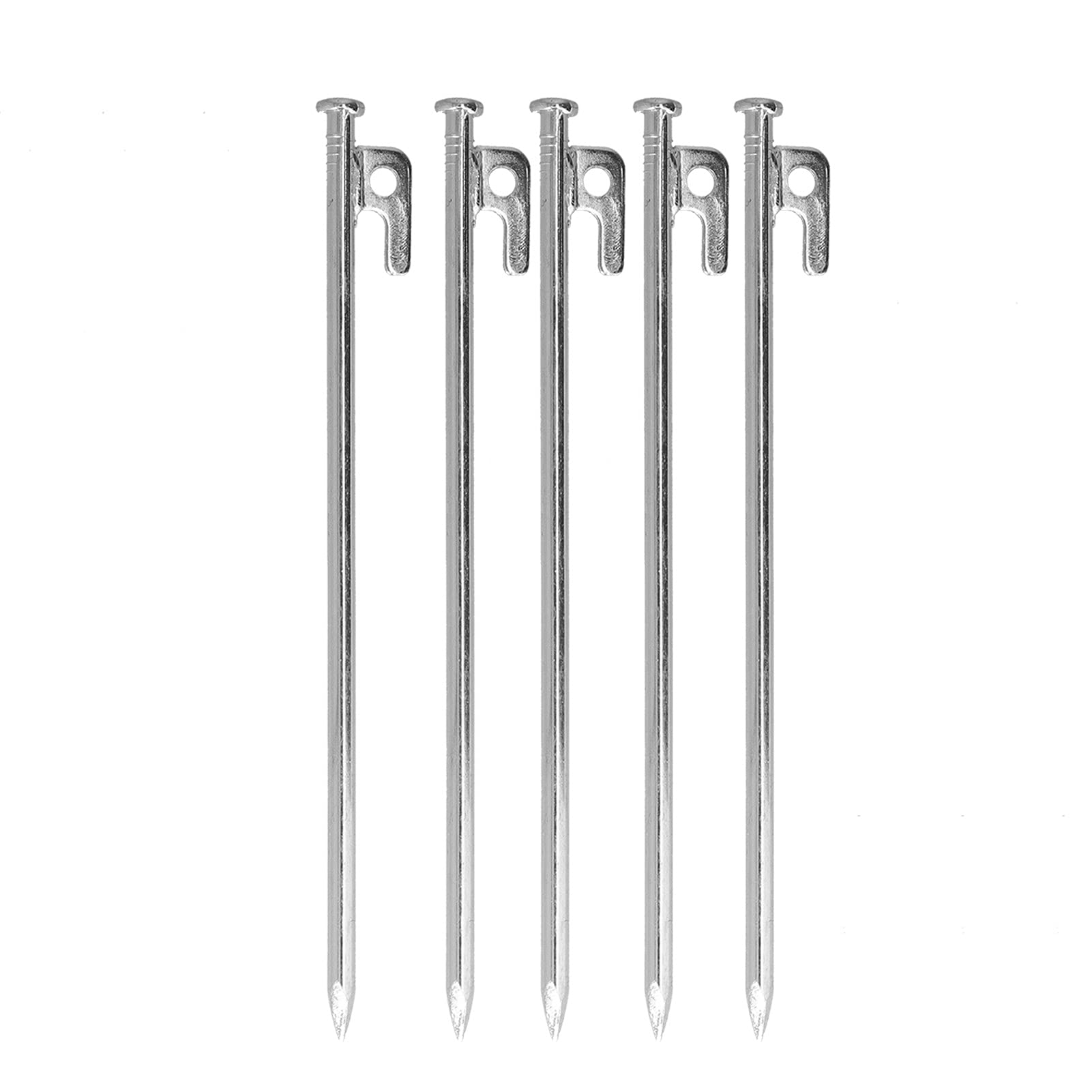 Heavy Duty Tent Stakes - Extra Long Canopy Pegs for Secure Beach, Camping & Outdoor Use - Perfect for Sand, Wind & Rain Conditions