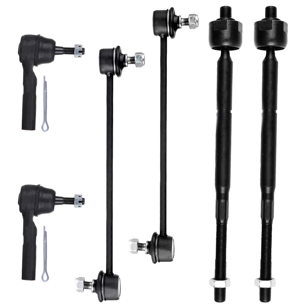 Chrysler Sebring Dodge Avenger Tie Rod & Sway Bar Link Kit - for Smooth Steering & Suspension