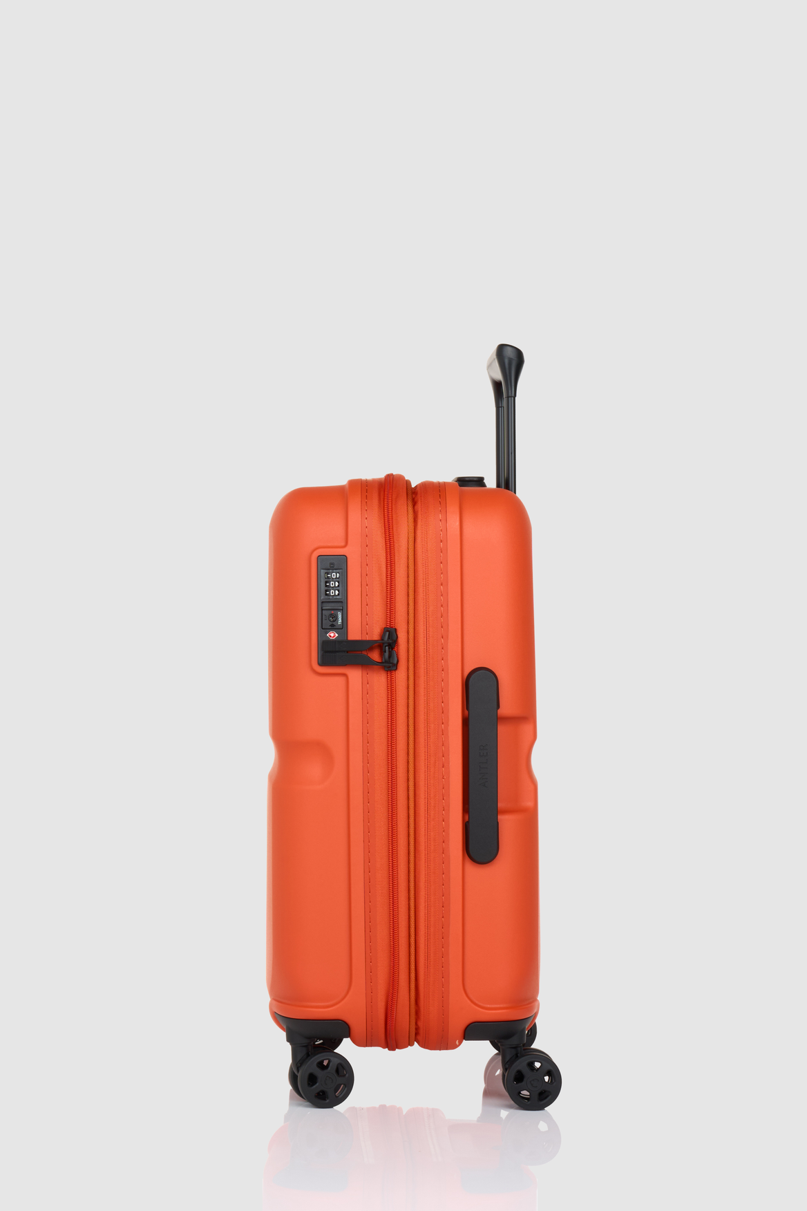 55cm Single Stripe Carry-On Suitcase - Lightweight Luggage for Business Travel & Weekend Getaways