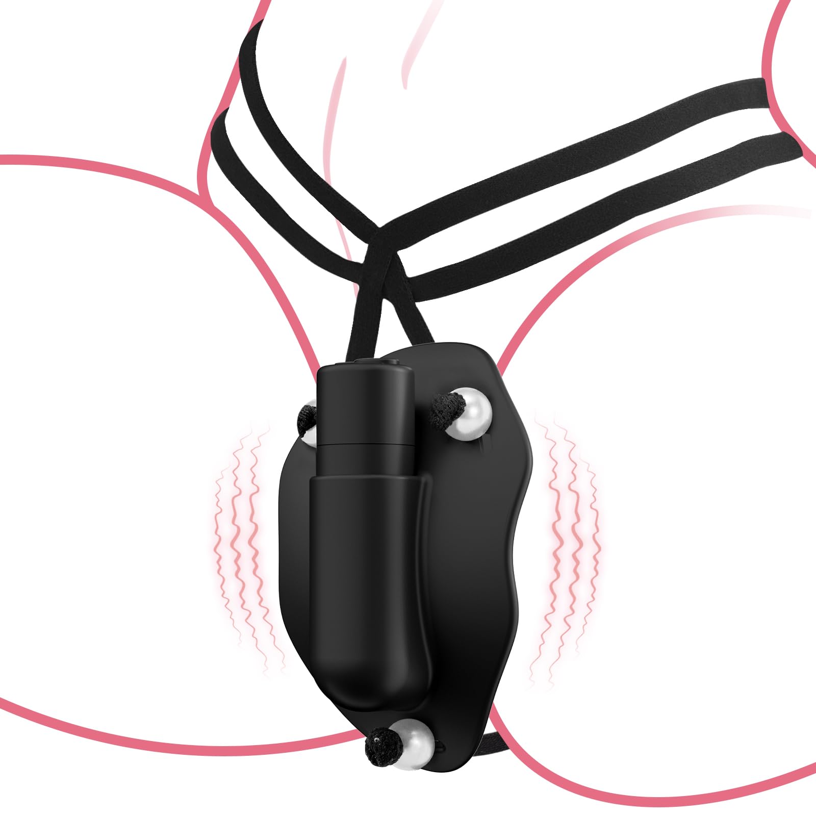 Wireless Remote Control Wearable Panty Vibrator for Women - Rechargeable G-Spot & Clitoral Stimulator, Mini Egg Bullet Vibrator with App Control - Perfect for Couples Play, Long Distance Relationships & Romantic Date Nights