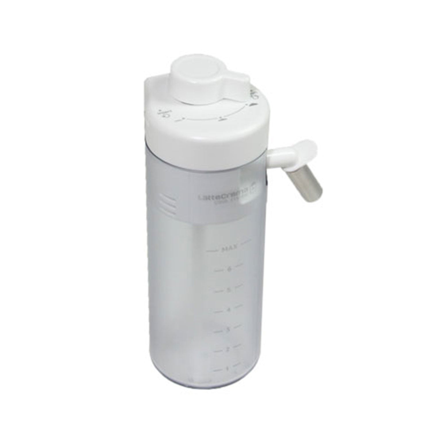 DeLonghi Milk Carafe for Espresso Machines - Stainless Steel Frothing Pitcher (Model 7313293541) - Perfect for Lattes, Cappuccinos & Hot Chocolate at Home or Coffee Shops