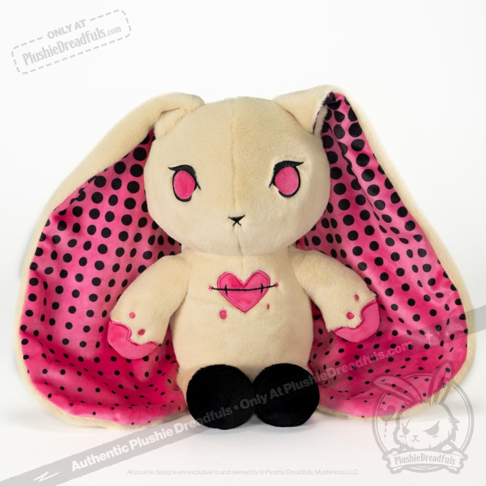 Plushie Dreadfuls Vasculitis Awareness Rabbit - Soft Stuffed Animal Toy for Medical Education & Comfort (Ideal for Patients, Nurses, and Healthcare Workers)