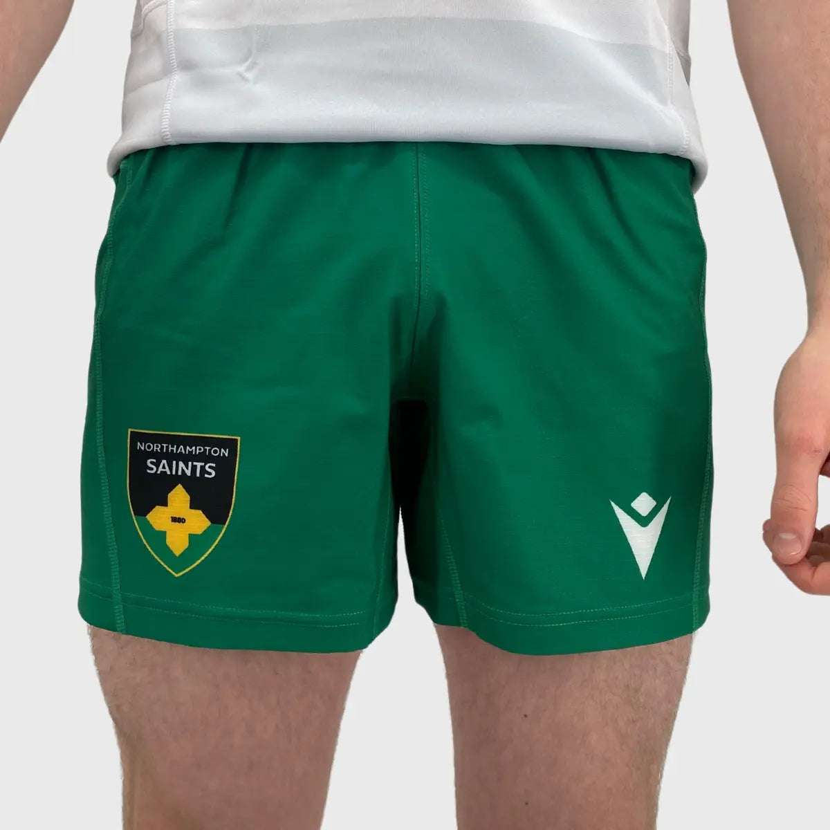 Northampton Saints 2024/25 Macron Away Rugby Shorts - Official Match & Training Shorts for Rugby Fans