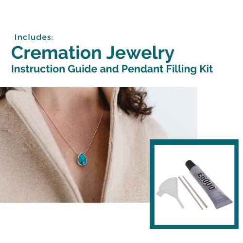 Celtic Trinity Cremation Jewelry Pendant Necklace for Ashes - Sterling Silver Memorial Keepsake - Perfect for Honoring Loved Ones at Funerals, Memorials & Special Occasions