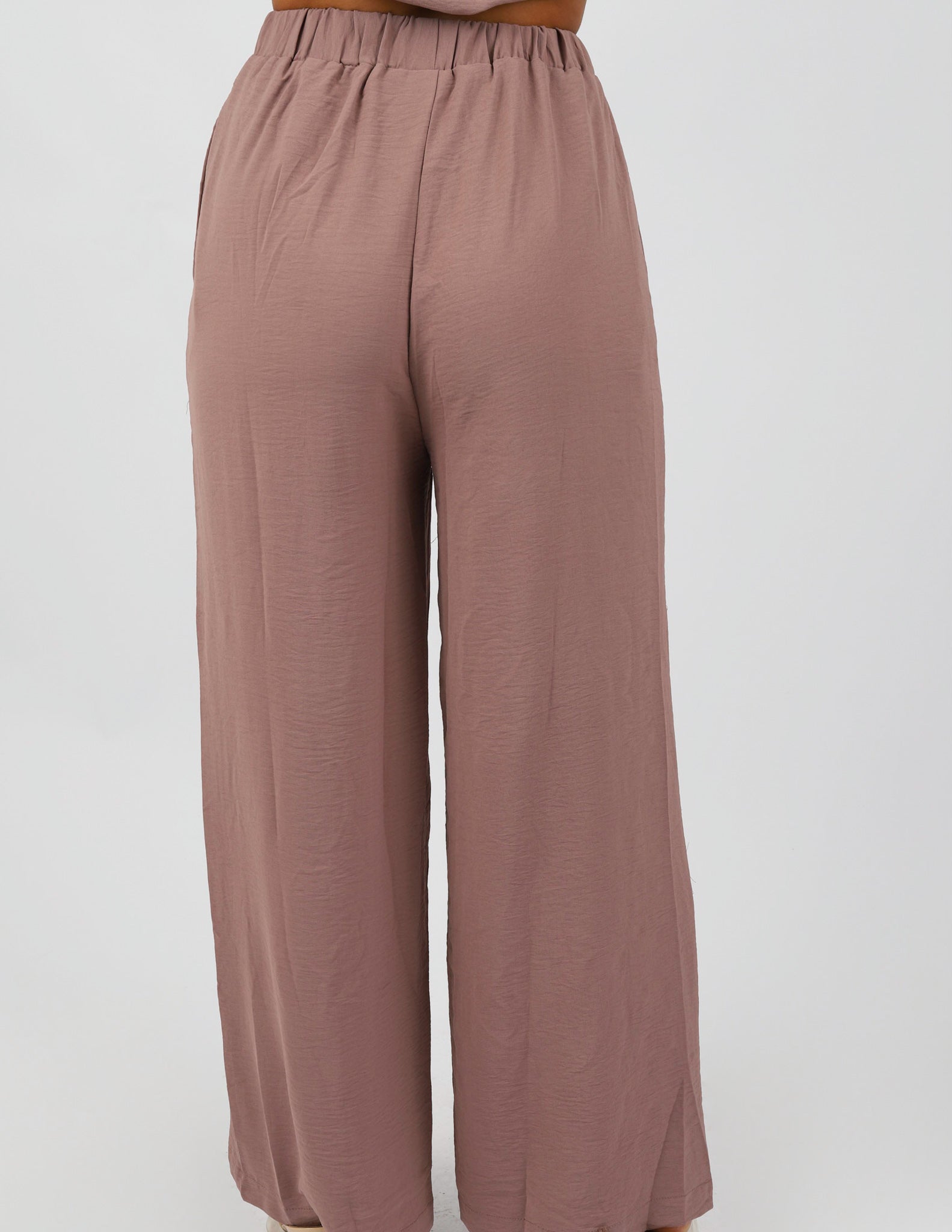 Women's High Waist Wide Leg Pants - Comfortable Stretchy Palazzo Trousers for Work, Office & Casual Wear | Plus Size Available