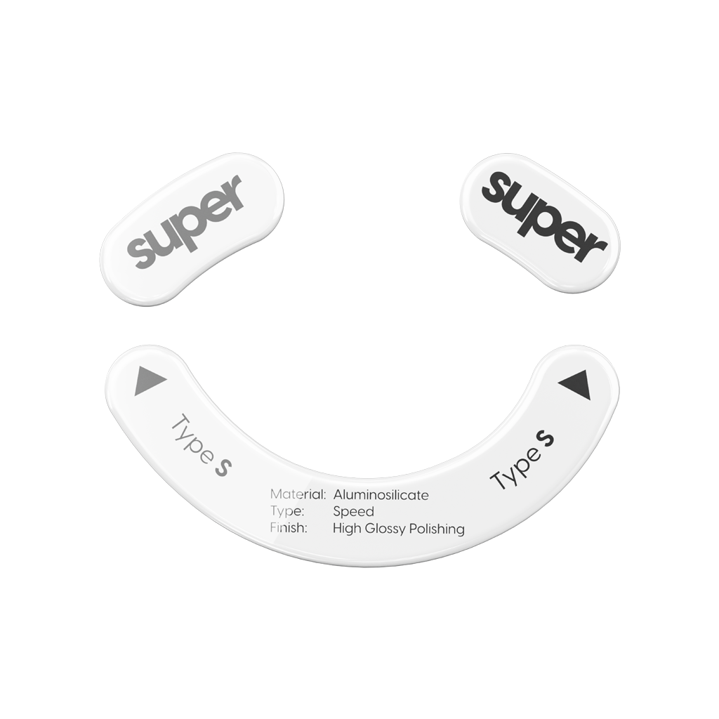 Razer Deathadder V3 Pro Superglide Mouse Feet (Type C) - Premium PTFE Skates for Smooth Gaming & Esports Performance - Perfect for FPS, MOBA, and Competitive Gaming