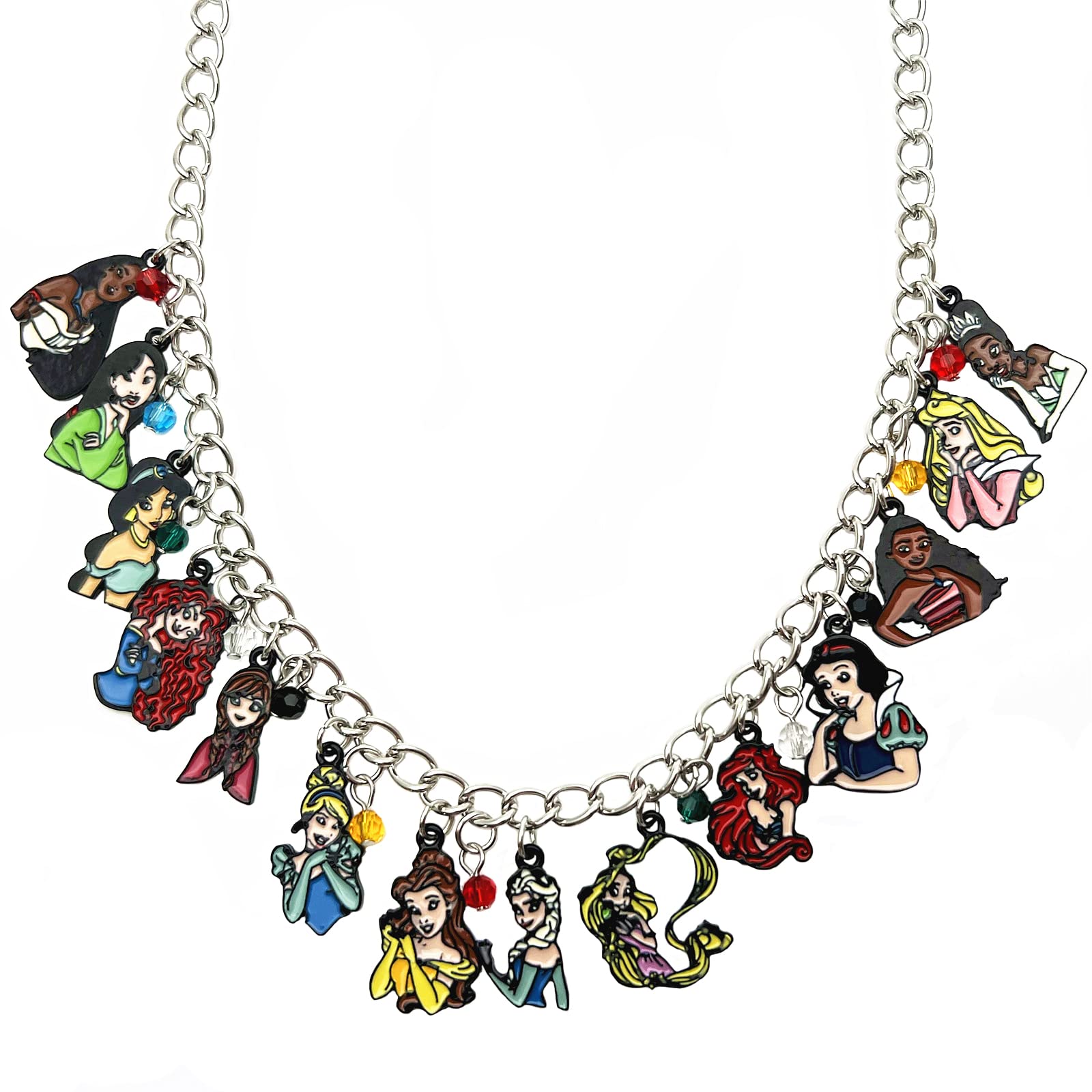 Anime Cartoon Charm Necklace for Women - Cute Japanese Style Pendant Jewelry Gift for Girlfriend, Wife, Daughter - Perfect for Cosplay, Birthday, Valentine's Day Gifts