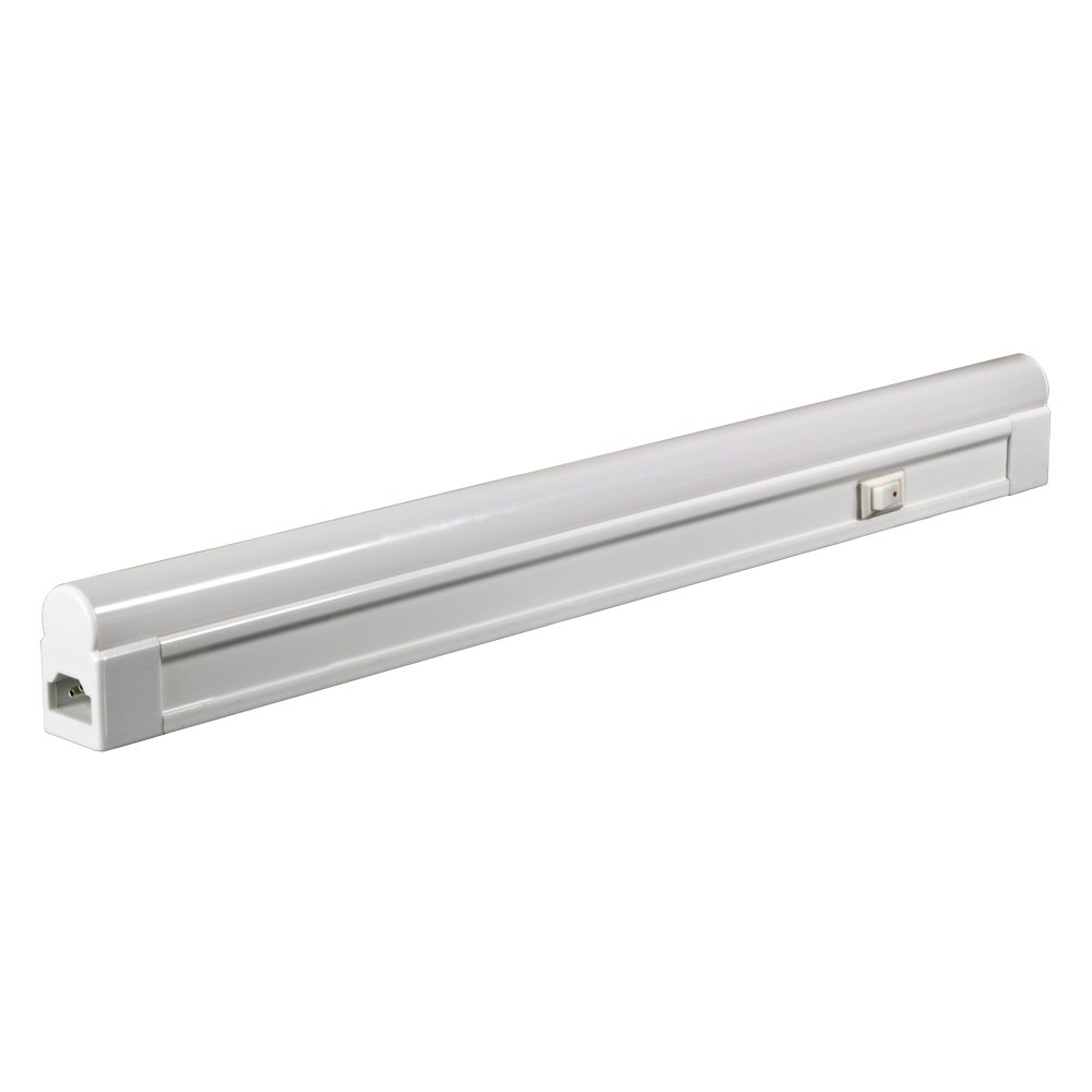 Jesco Lighting 48-inch LED Light Bar with Switch, 30W 3000K Warm White, Slim Design for Under Cabinet, Kitchen, Garage & Workspace Lighting