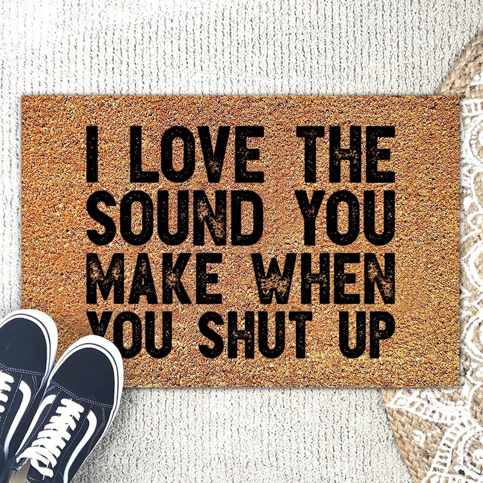 Personalized Monogram Coir Doormat 16