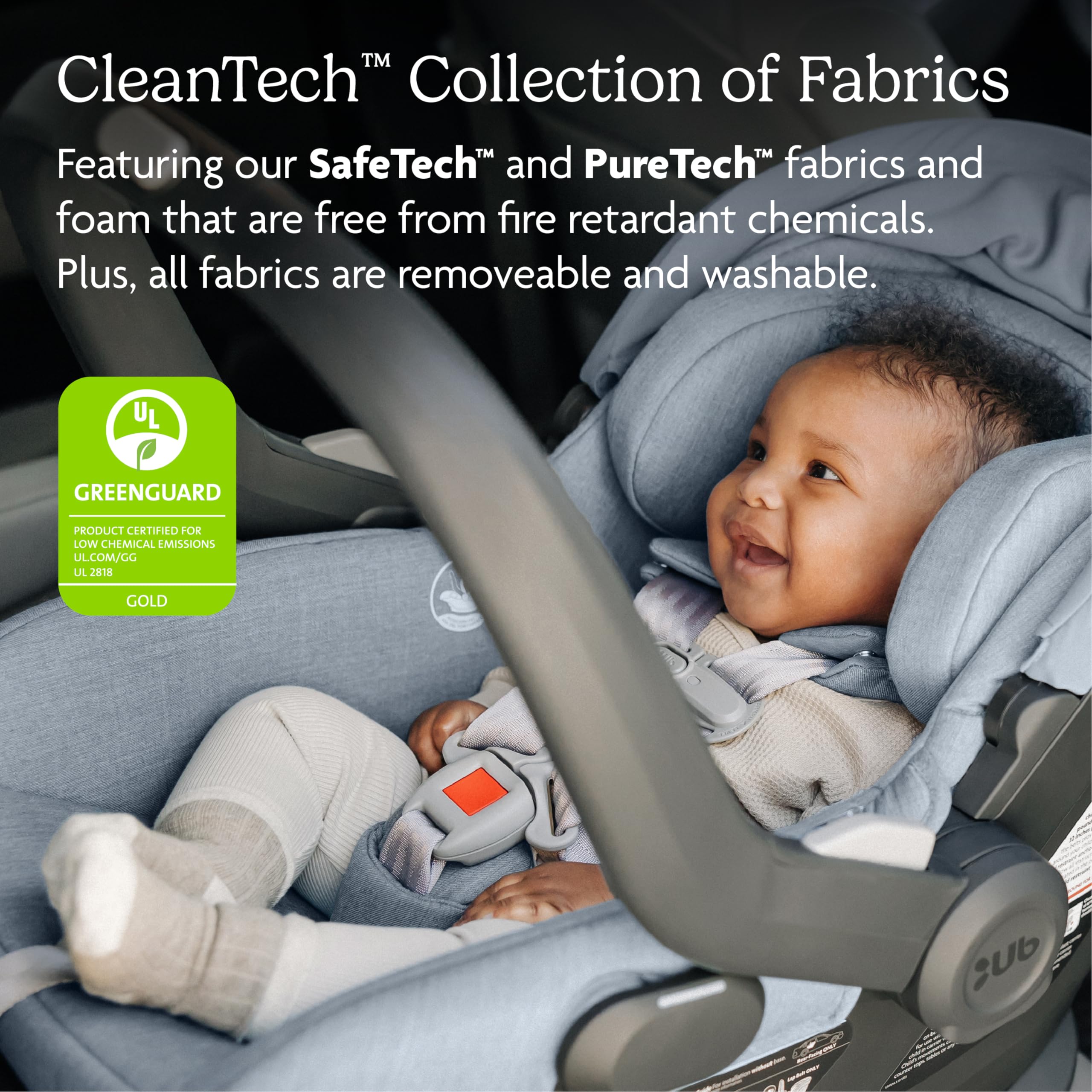 UPPAbaby Mesa V2 Infant Car Seat - Easy Installation with SmartSecure Technology | Includes Base & Robust Infant Insert | Direct Stroller Attachment | Jake (Charcoal) | Perfect for Newborns & Travel Safety
